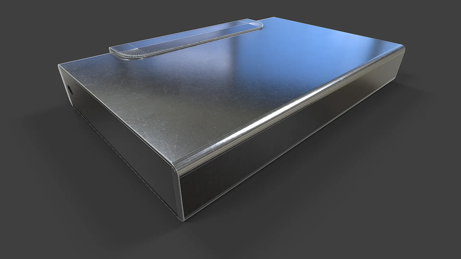 External Hard Drive Large V02 - Low Poly