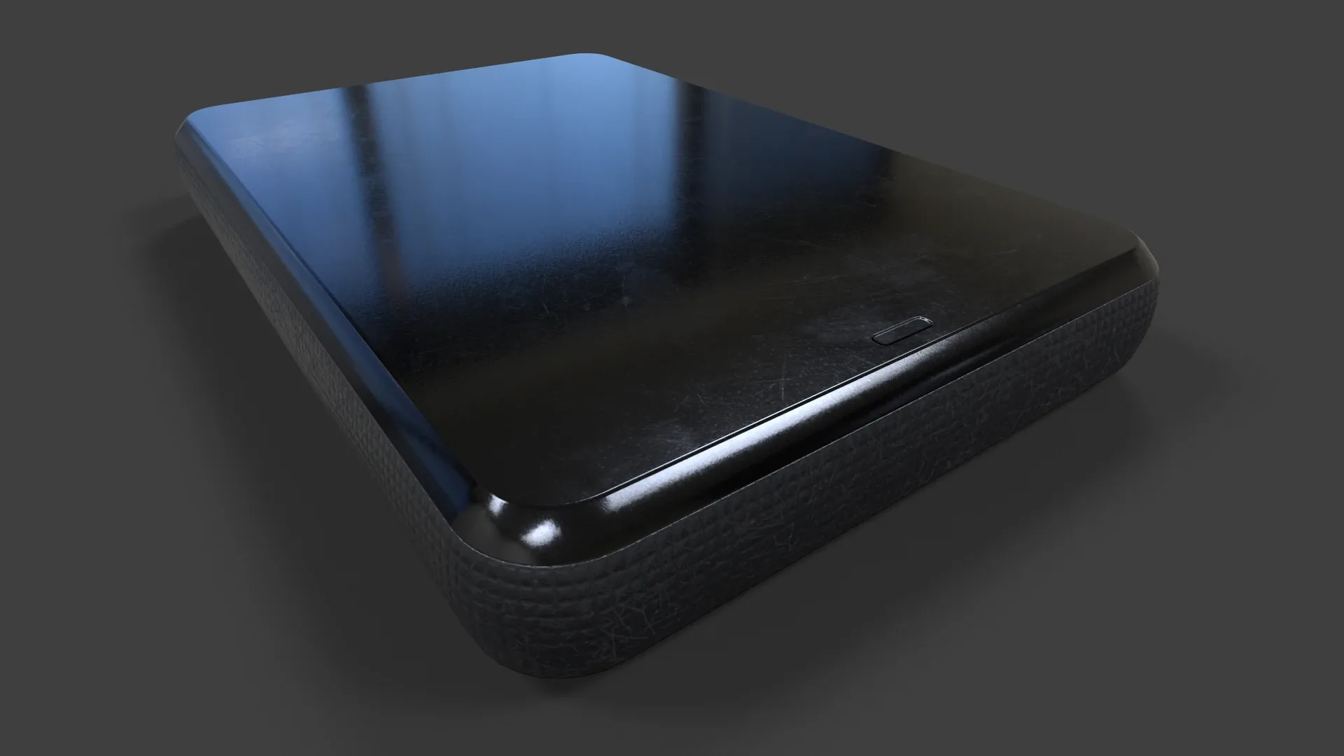 External Hard Drive Small V01 - Low Poly