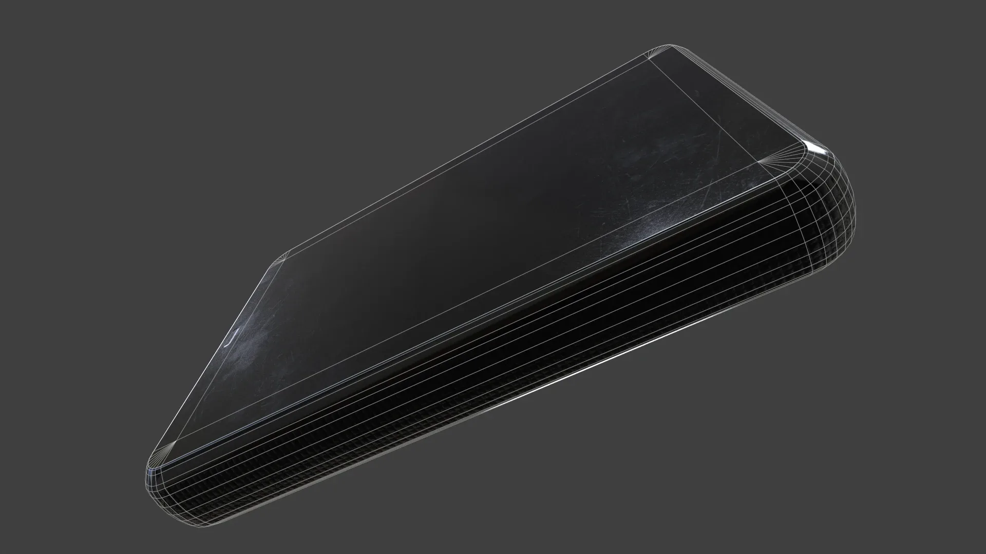 External Hard Drive Small V01 - Low Poly