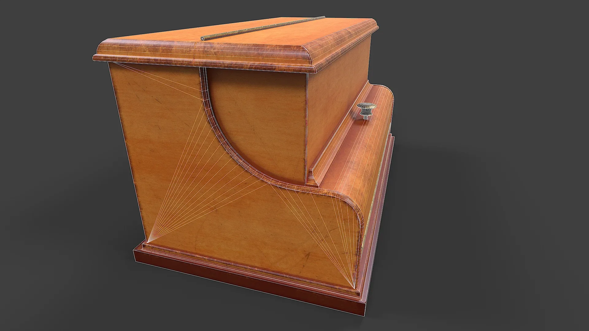 Hinged Case - Low Poly