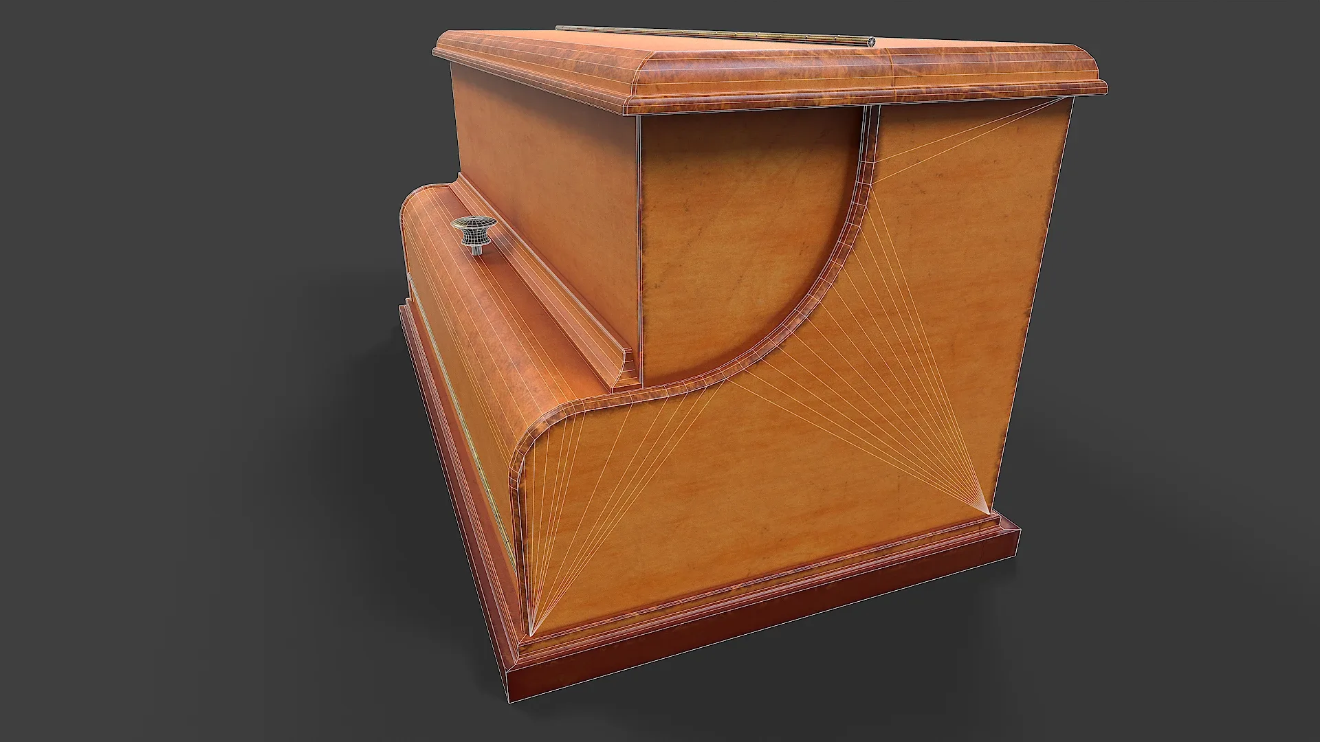 Hinged Case - Low Poly