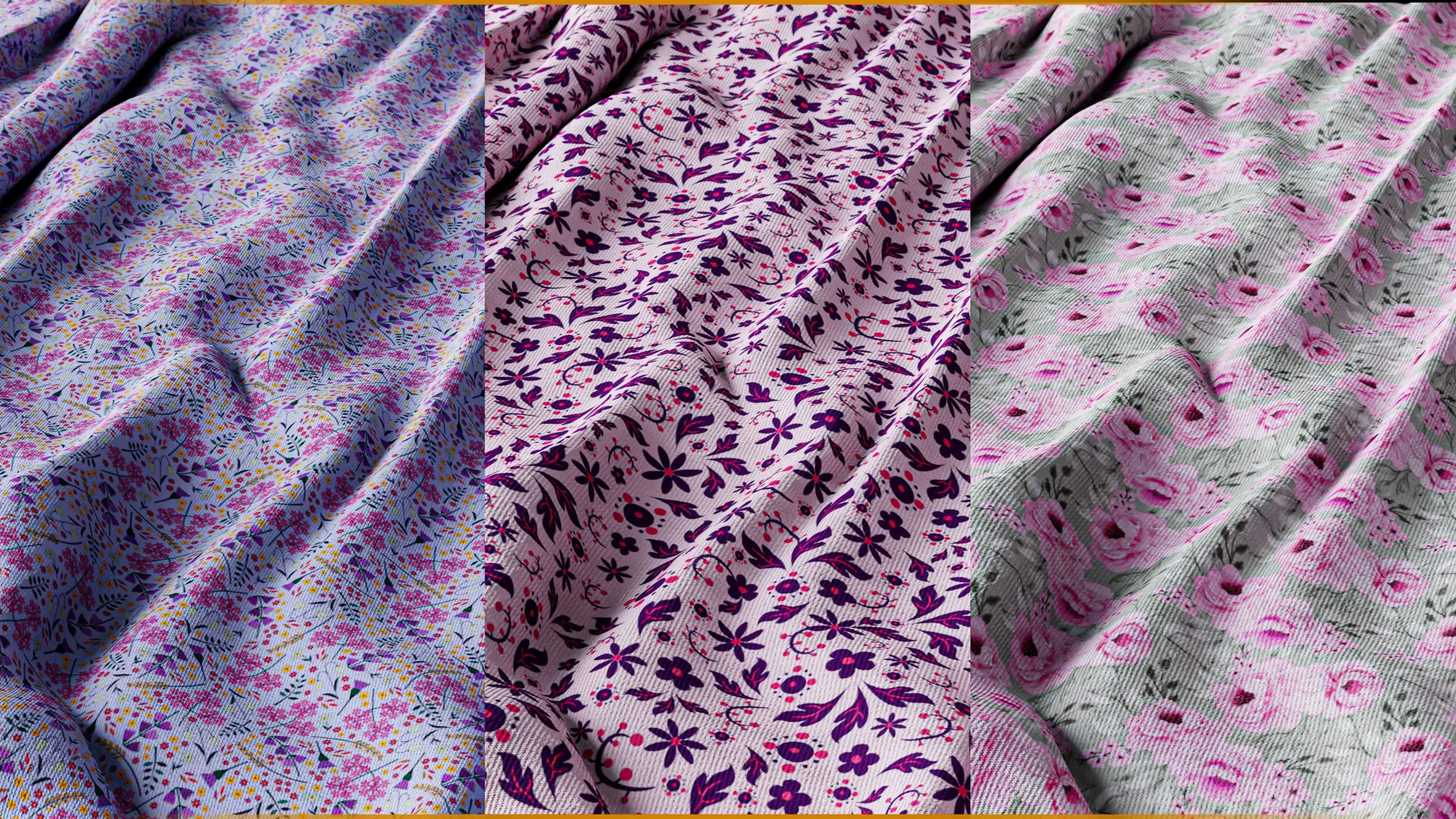 70 Floral Fabric Material_SBSAR_VOL.11