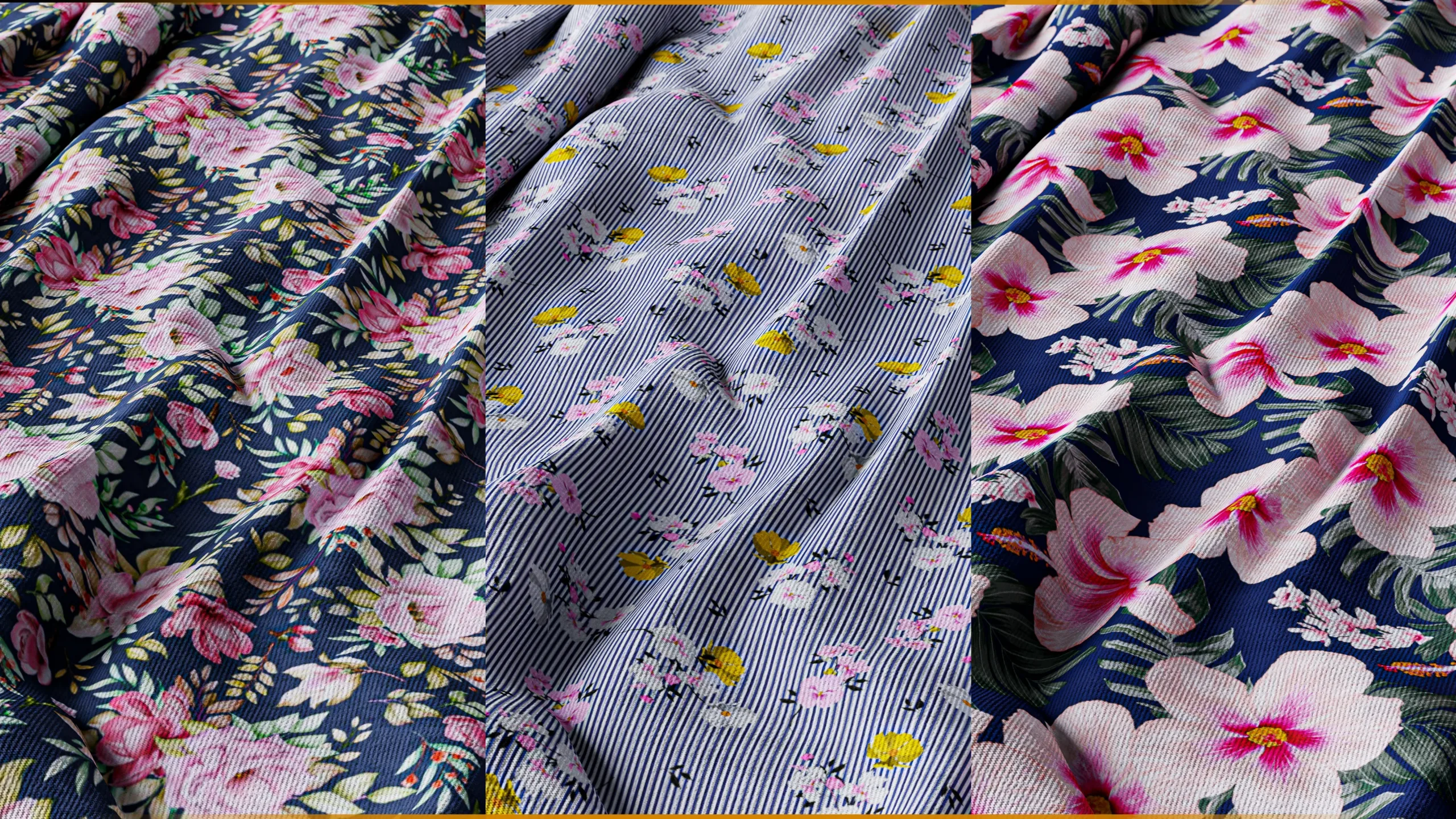 70 Floral Fabric Material_SBSAR_VOL.11