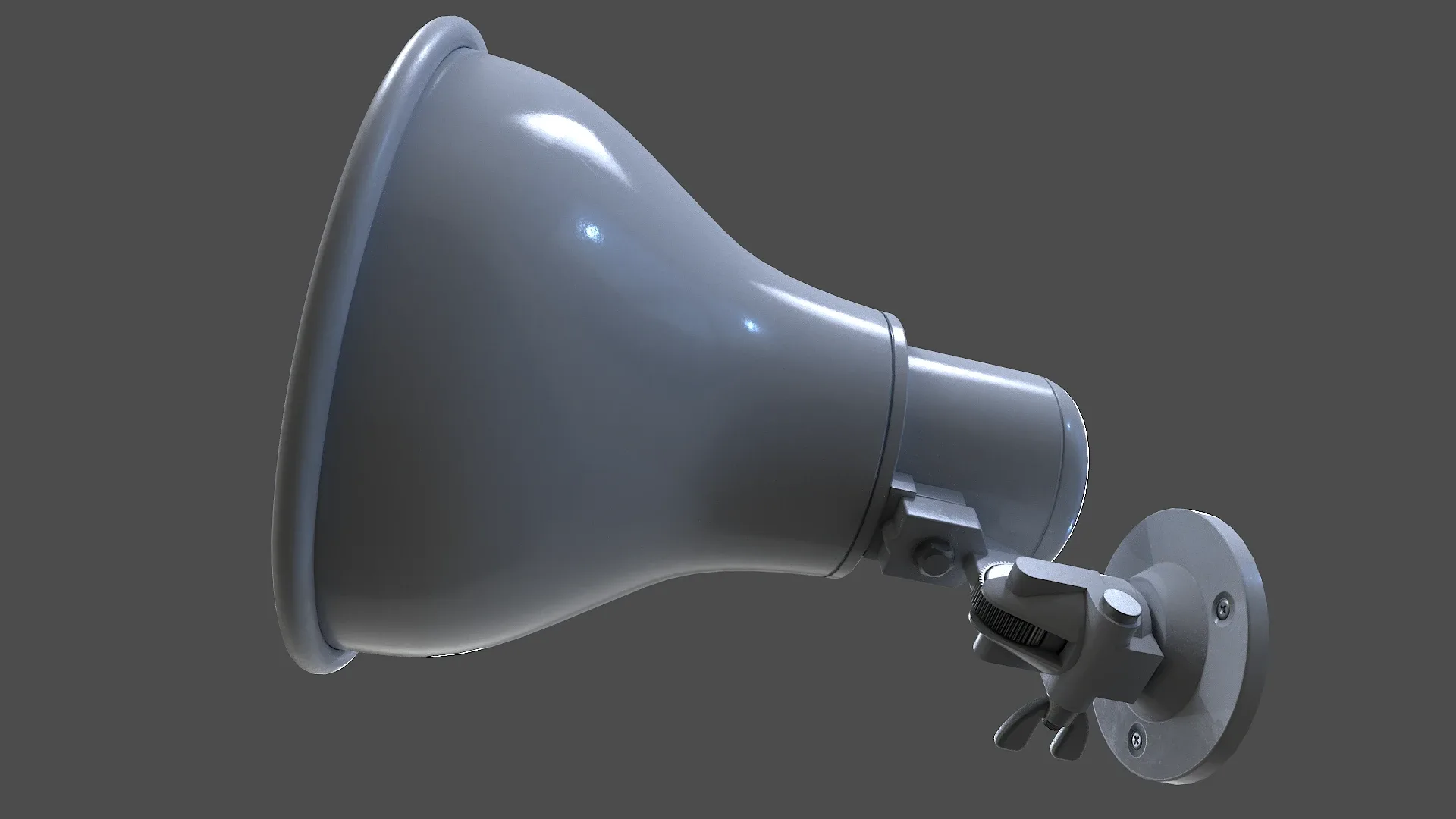 Horn Speaker - Low Poly