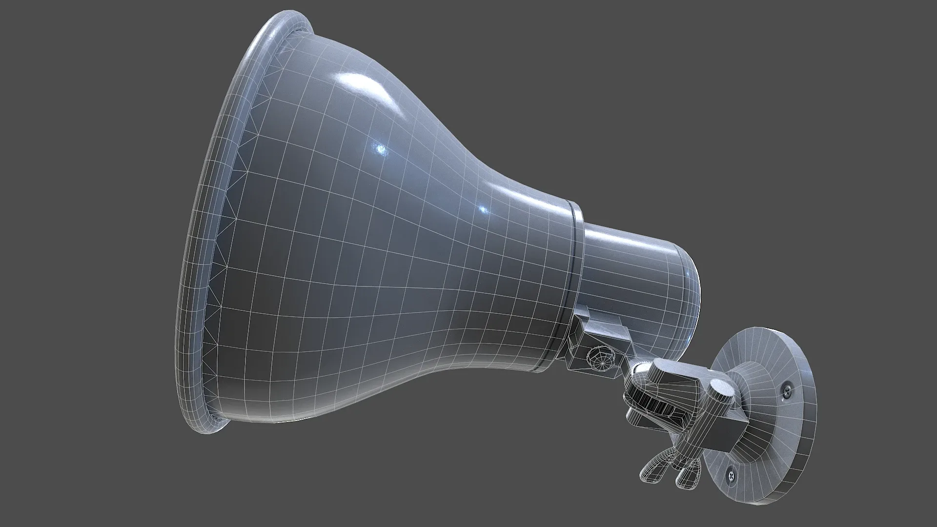 Horn Speaker - Low Poly