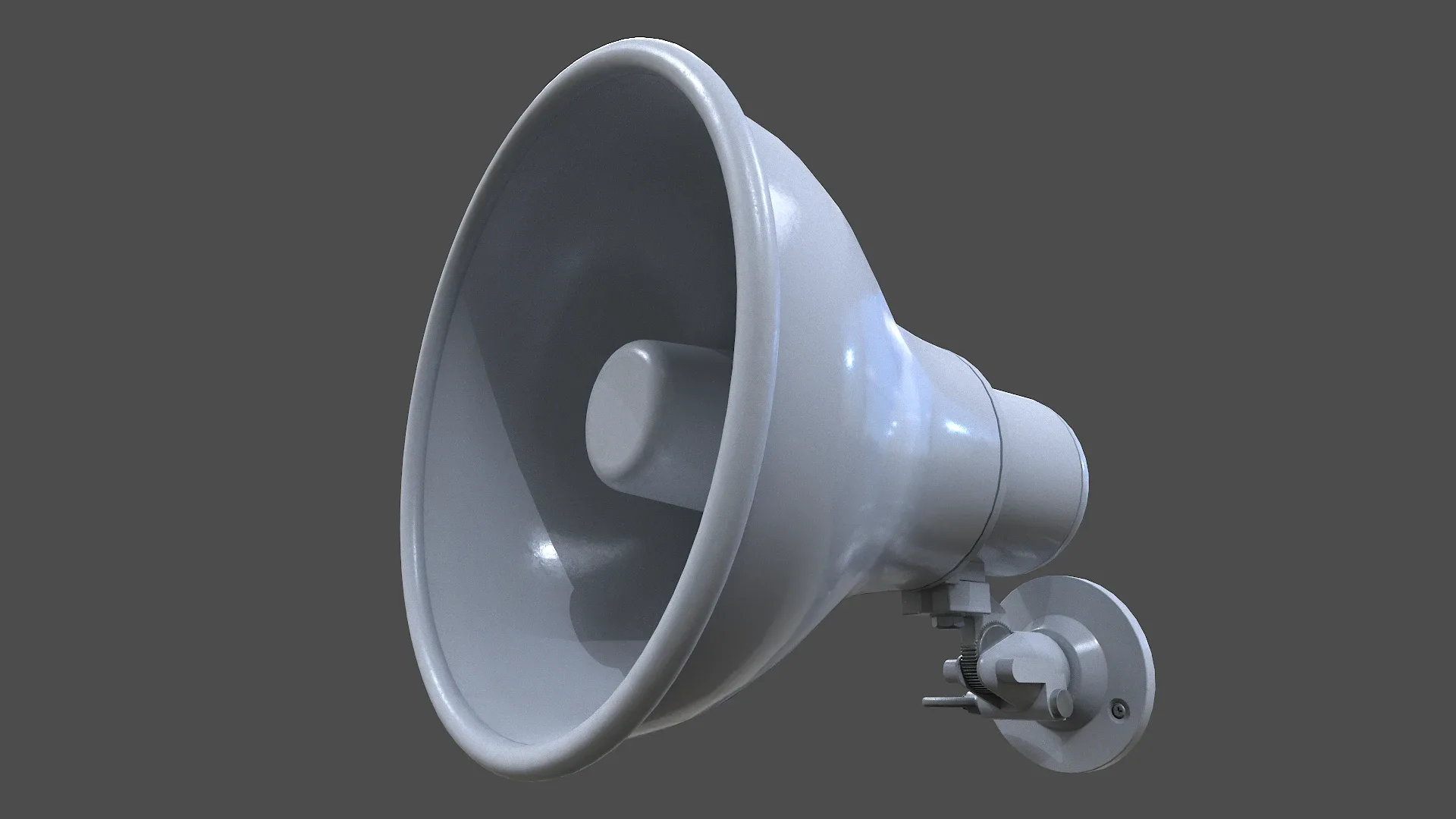 Horn Speaker - Low Poly