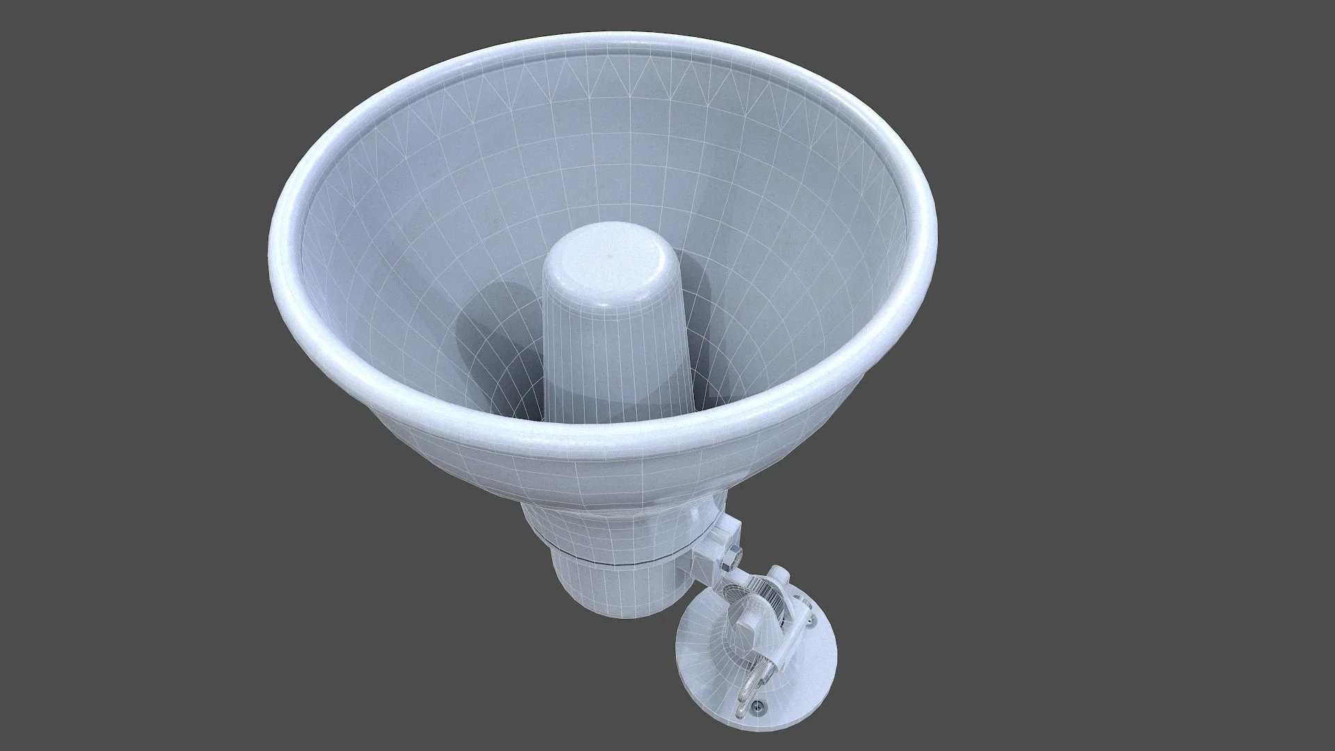 Horn Speaker - Low Poly