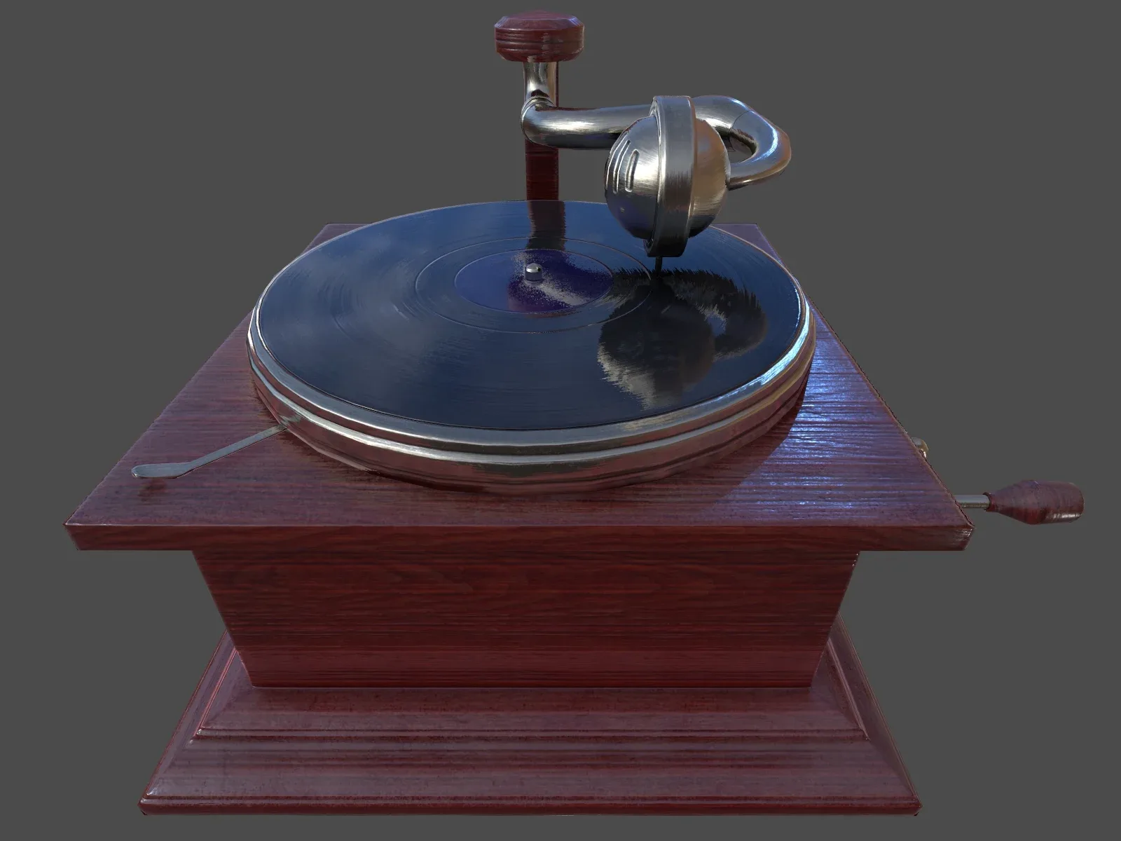 Phonograph - Low Poly