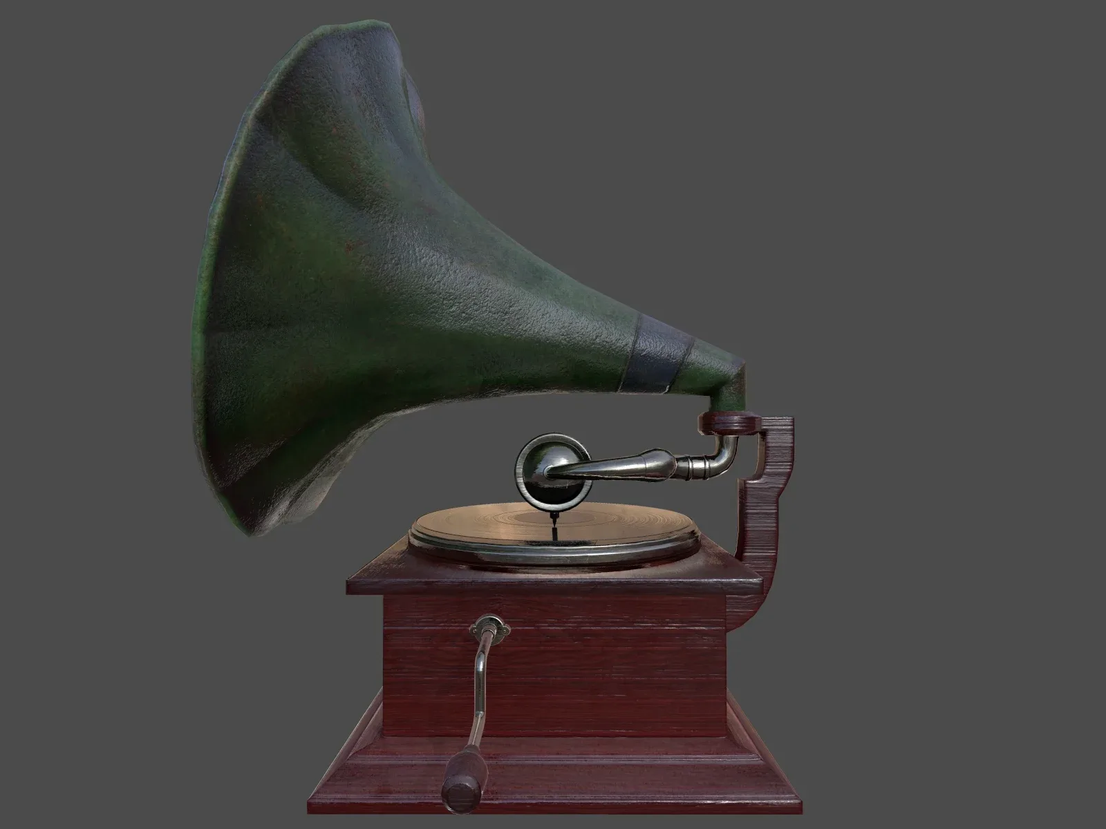 Phonograph - Low Poly