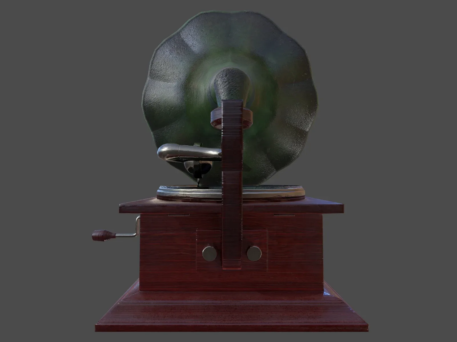 Phonograph - Low Poly