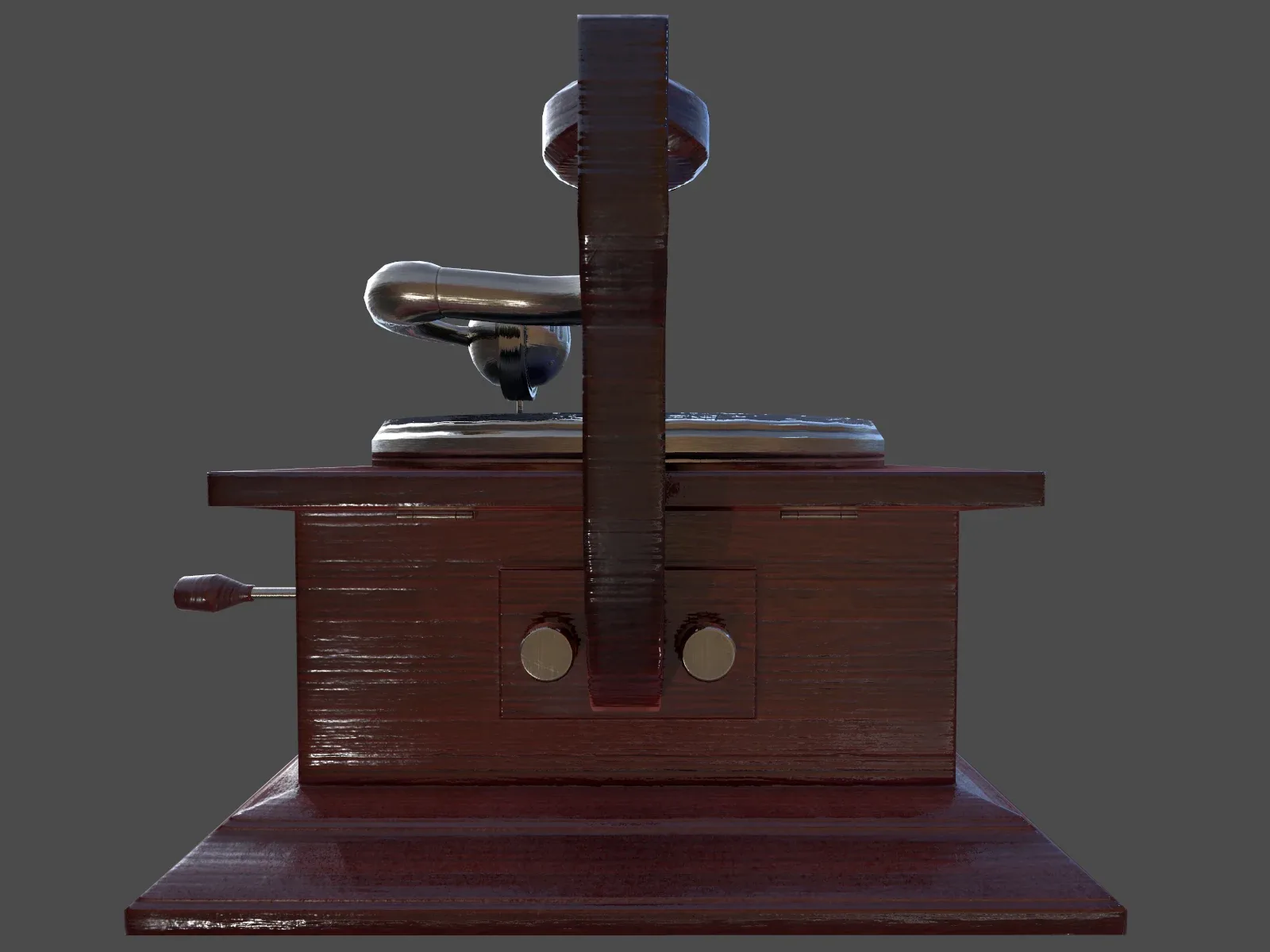 Phonograph - Low Poly