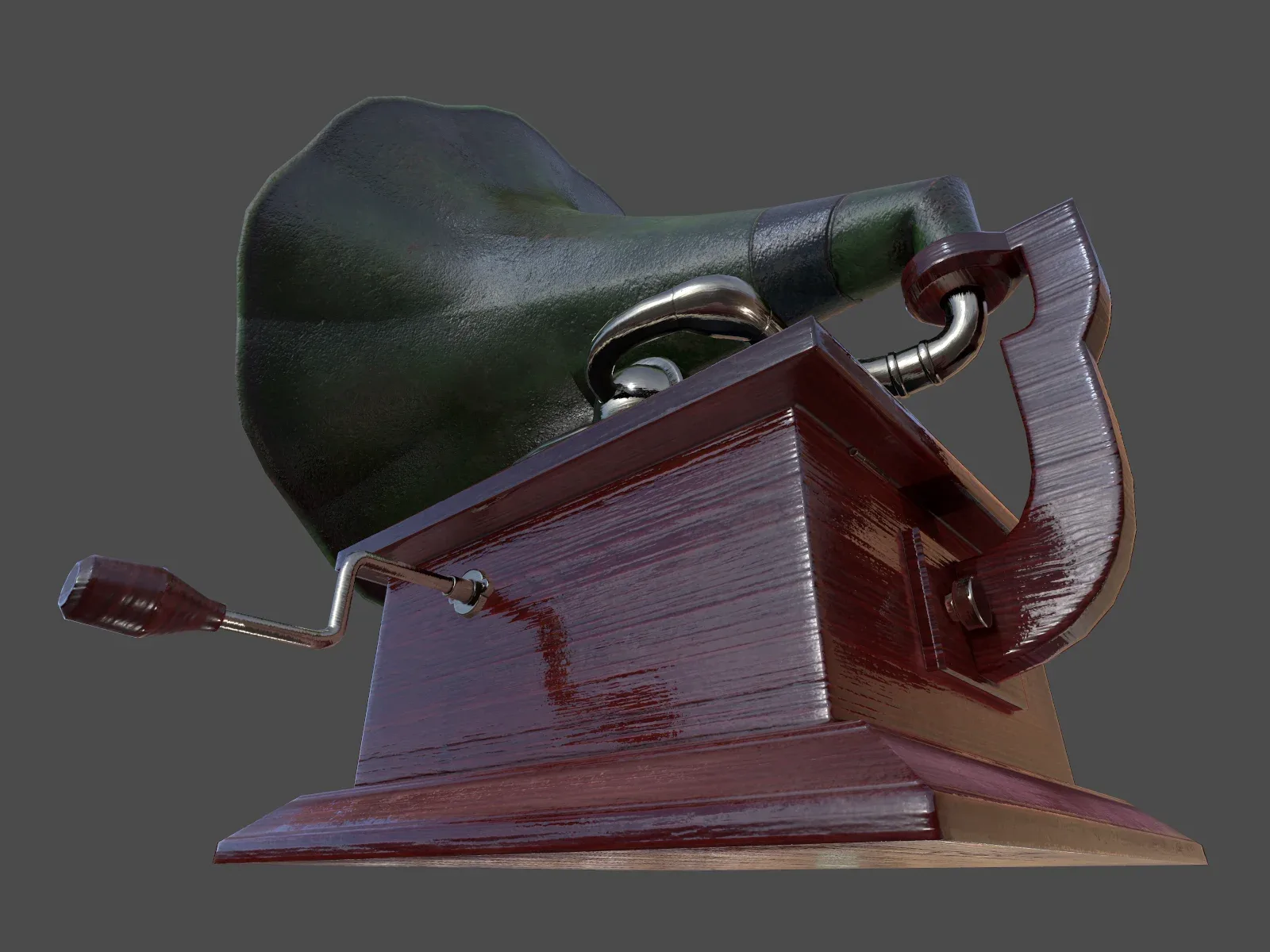 Phonograph - Low Poly