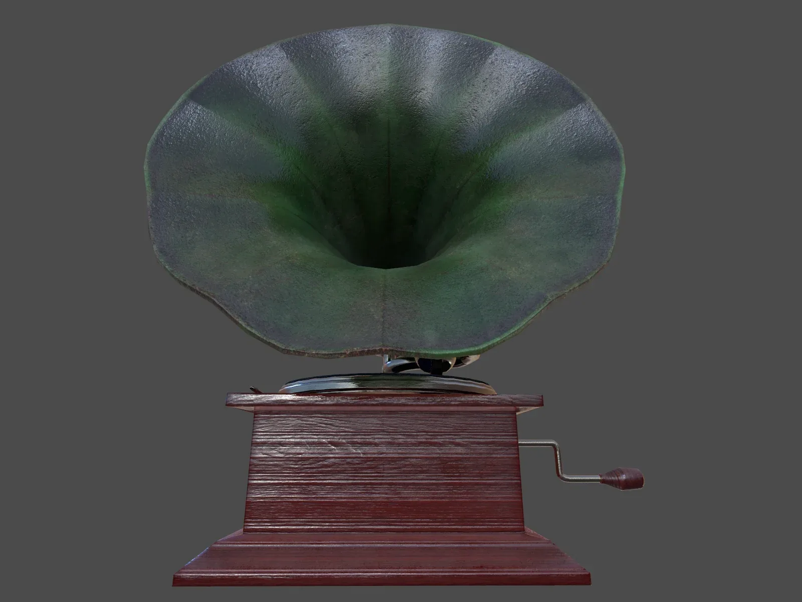 Phonograph - Low Poly