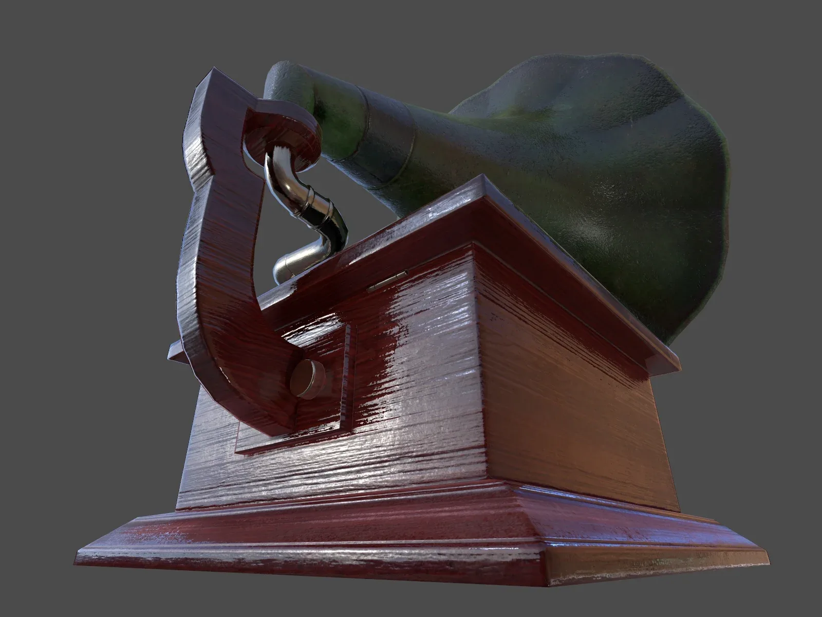 Phonograph - Low Poly