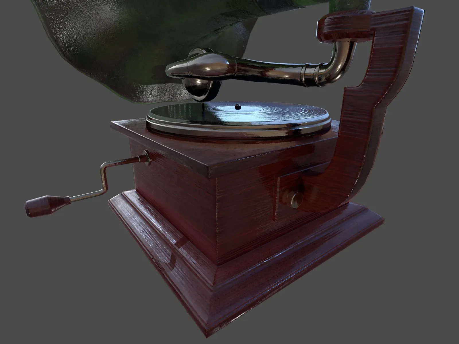 Phonograph - Low Poly