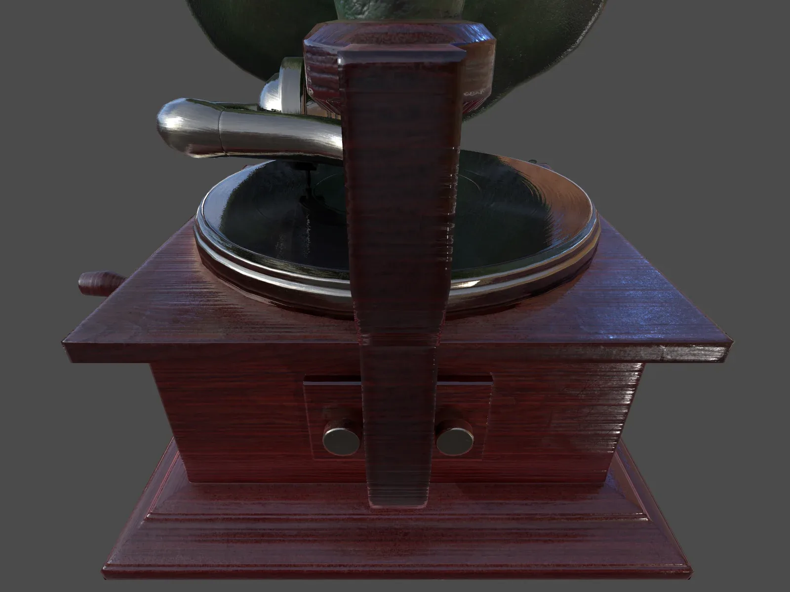 Phonograph - Low Poly