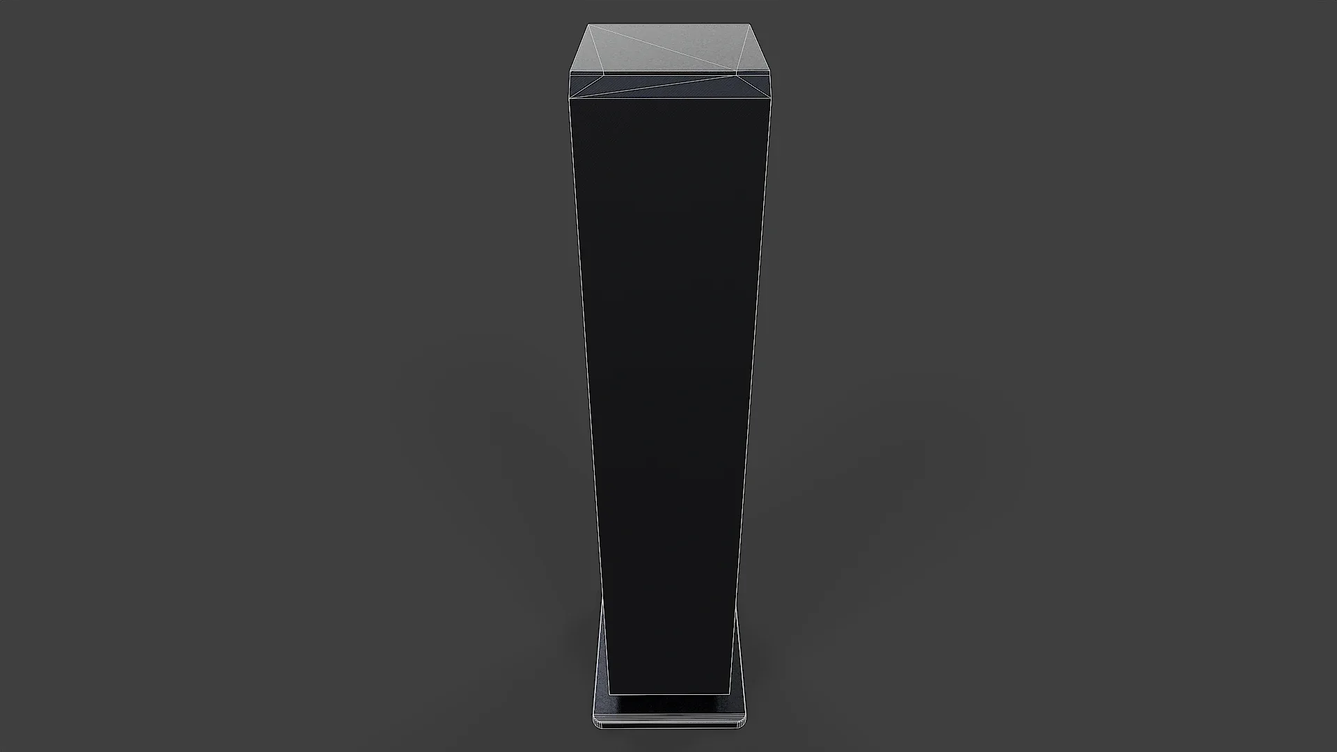 Tower Speaker V02 - Low Poly