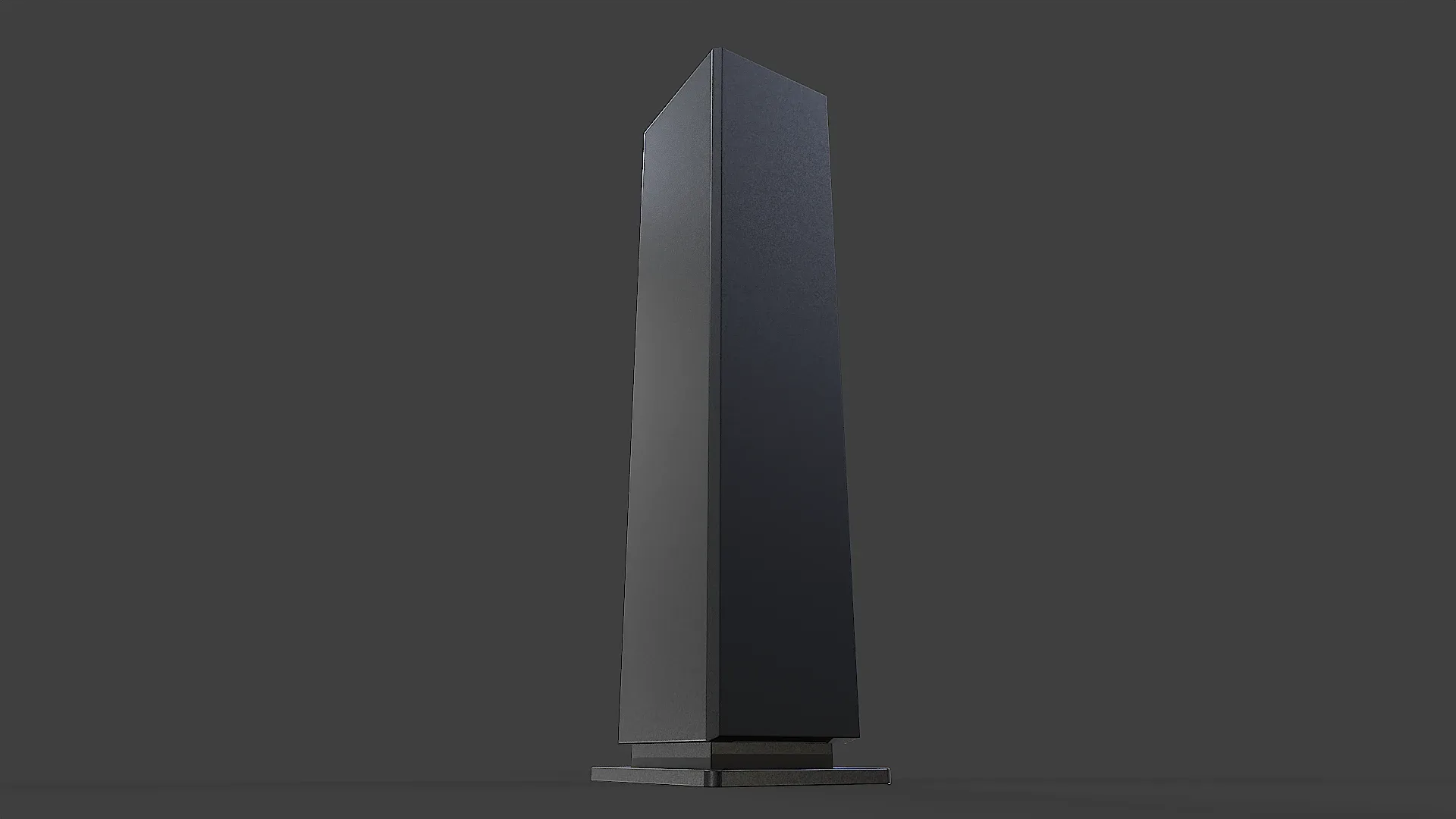 Tower Speaker V02 - Low Poly