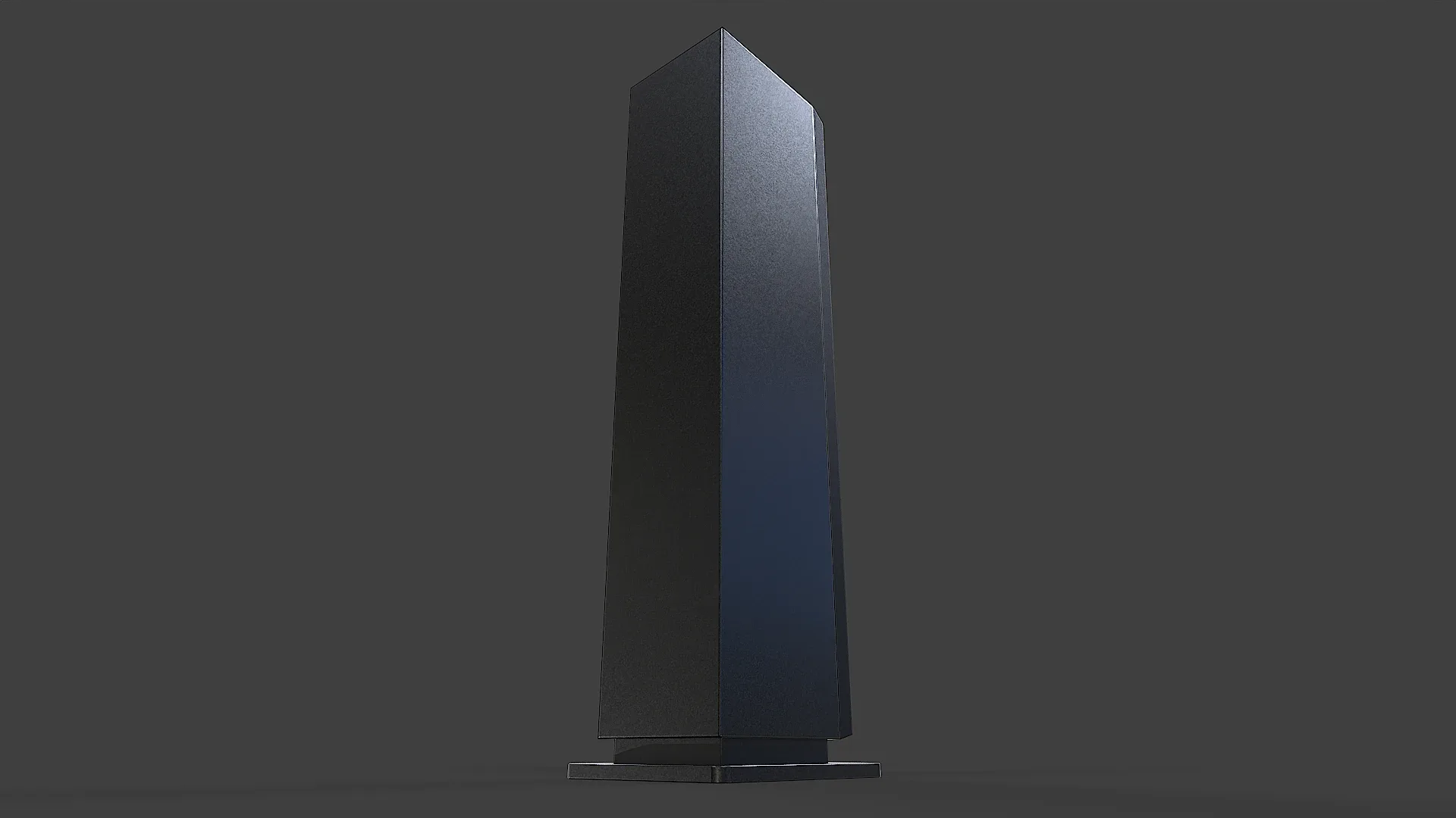 Tower Speaker V02 - Low Poly