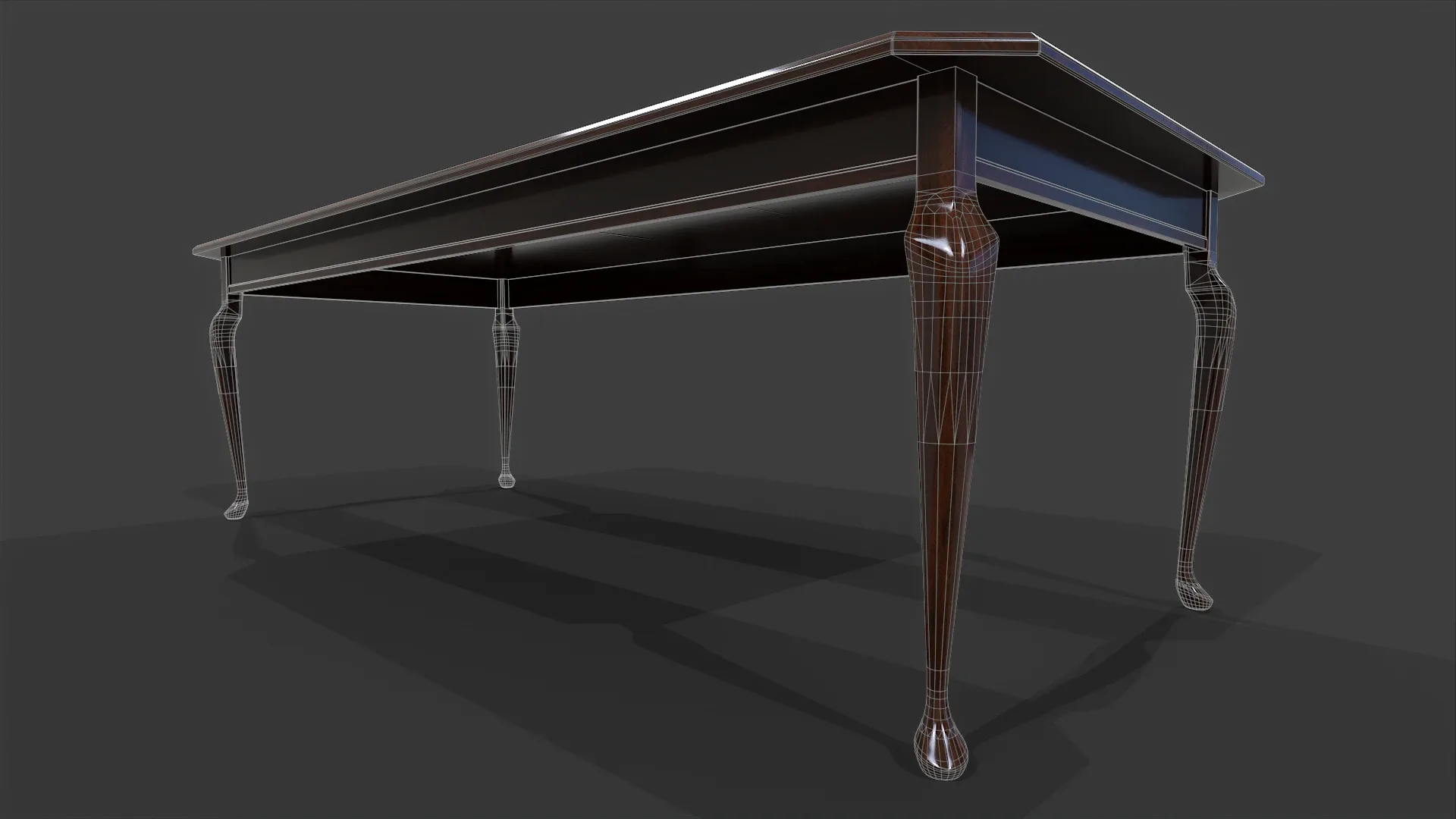 Dining Table - Low Poly