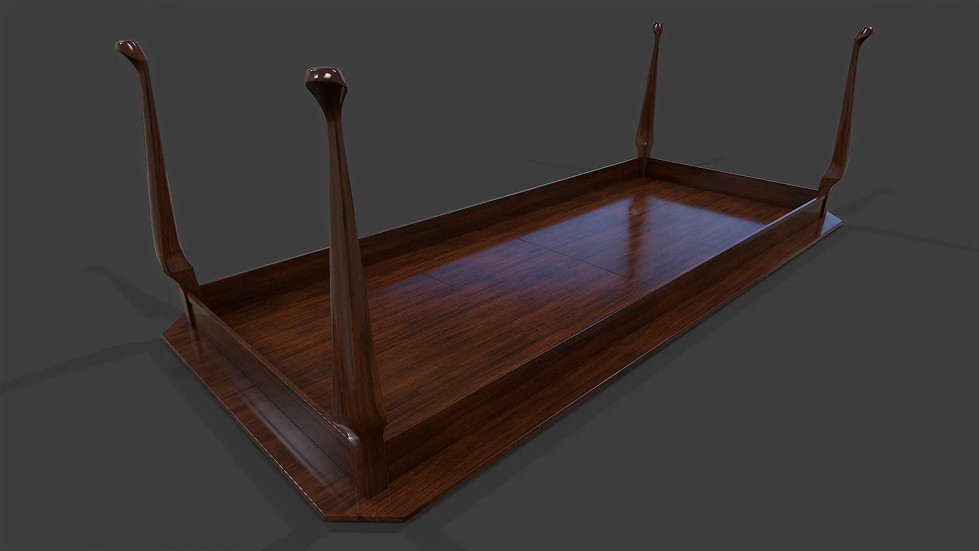 Dining Table - Low Poly
