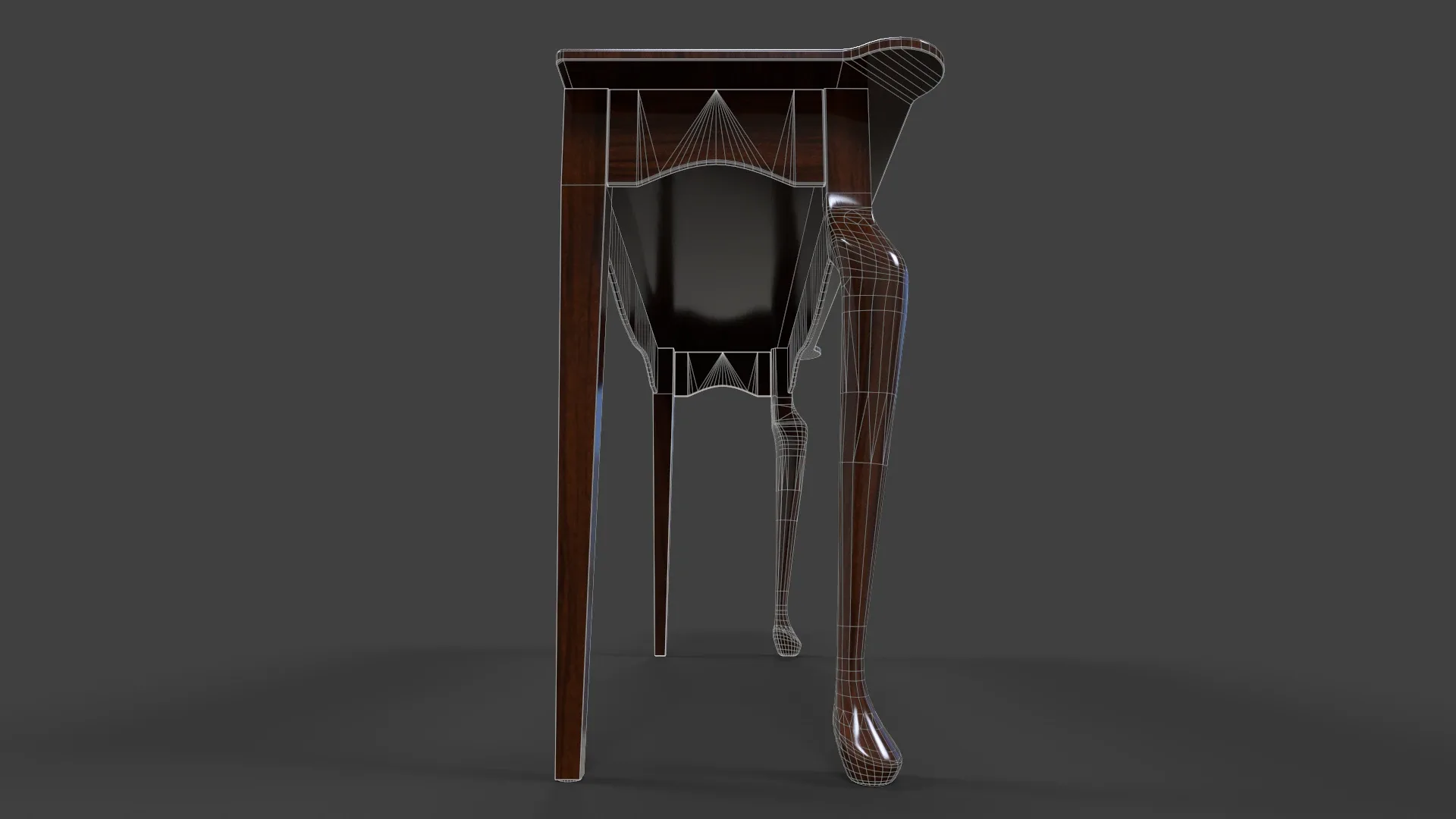 Hall Table - Low Poly