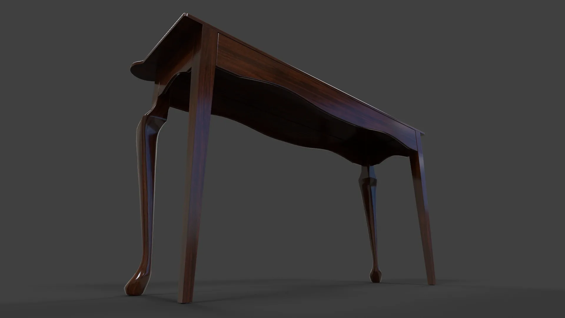 Hall Table - Low Poly