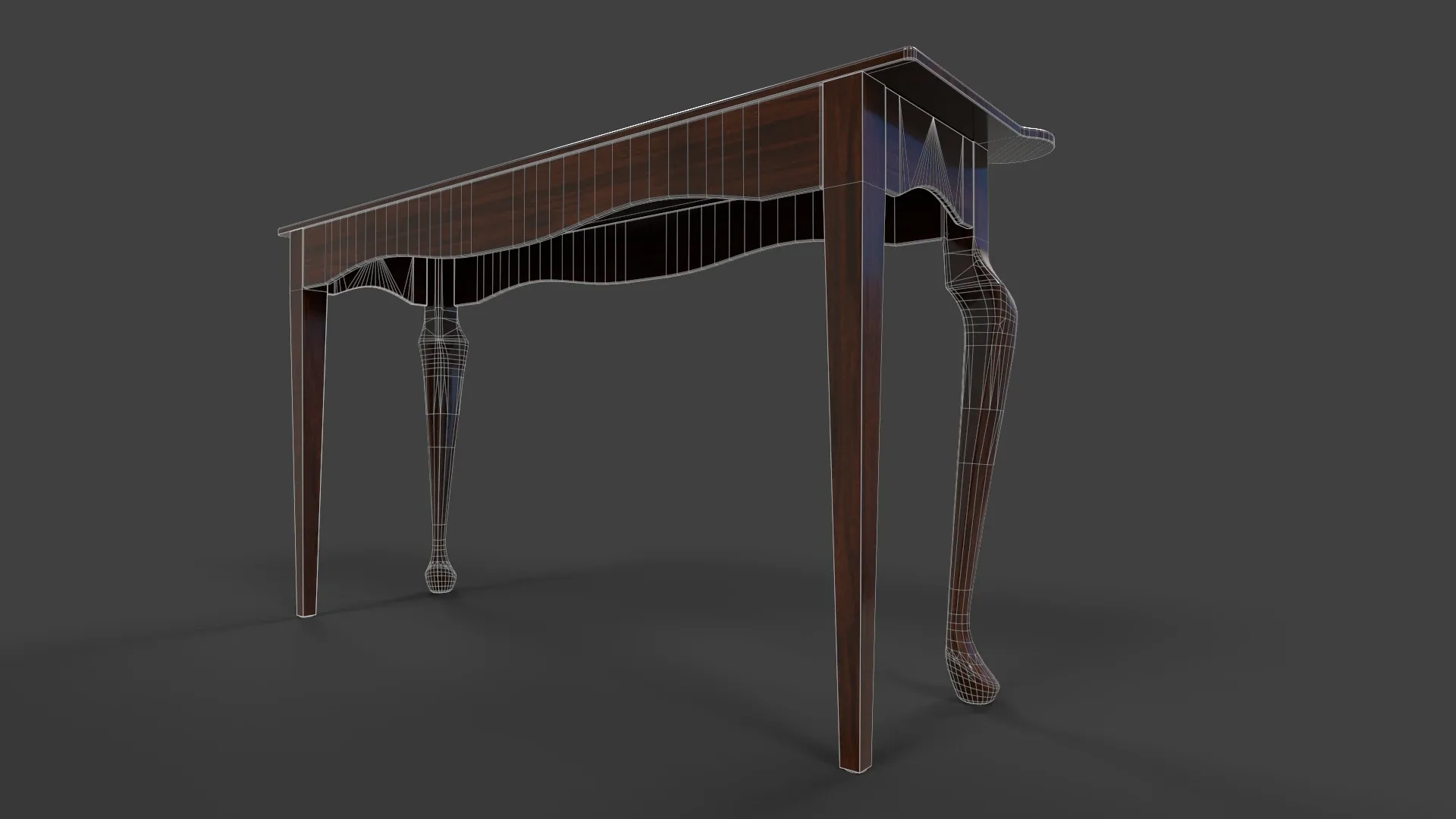 Hall Table - Low Poly