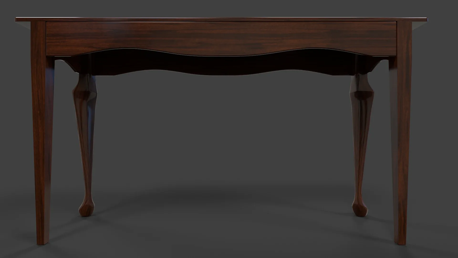 Hall Table - Low Poly