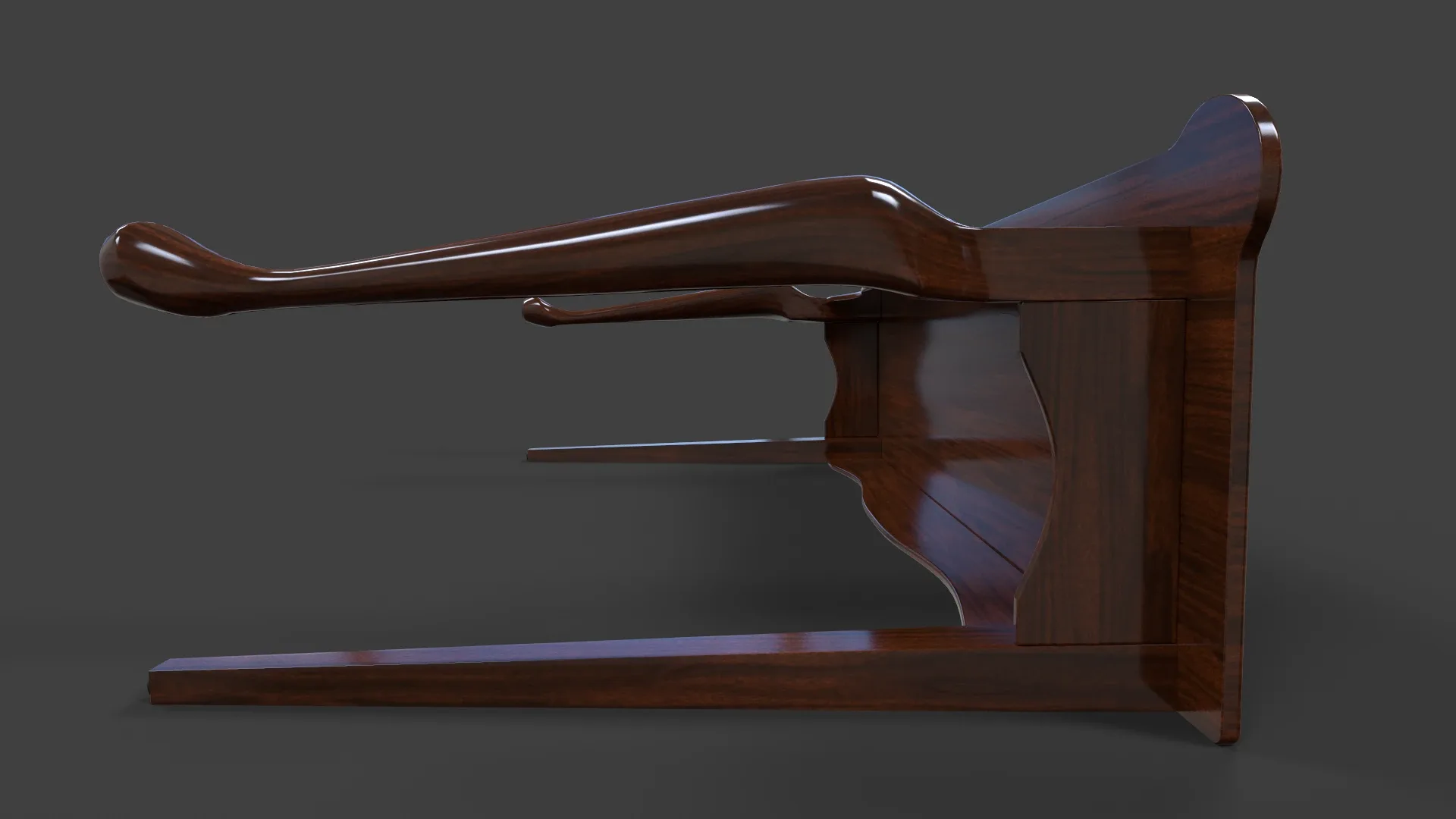 Hall Table - Low Poly