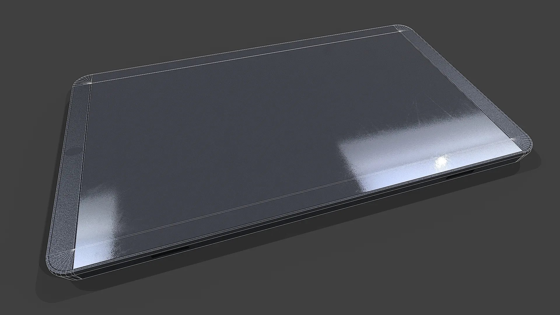 Tablet V01 - Low Poly