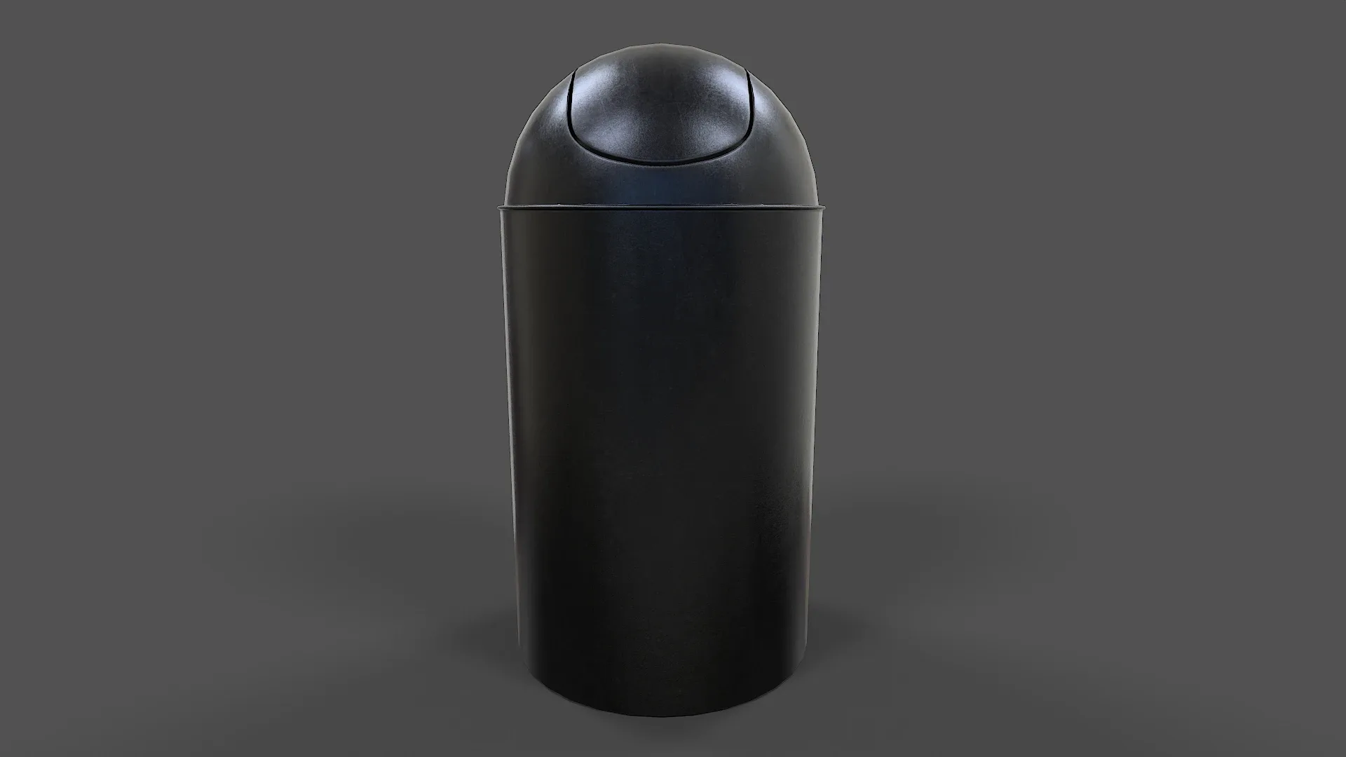 Trash Can V01 - Low Poly