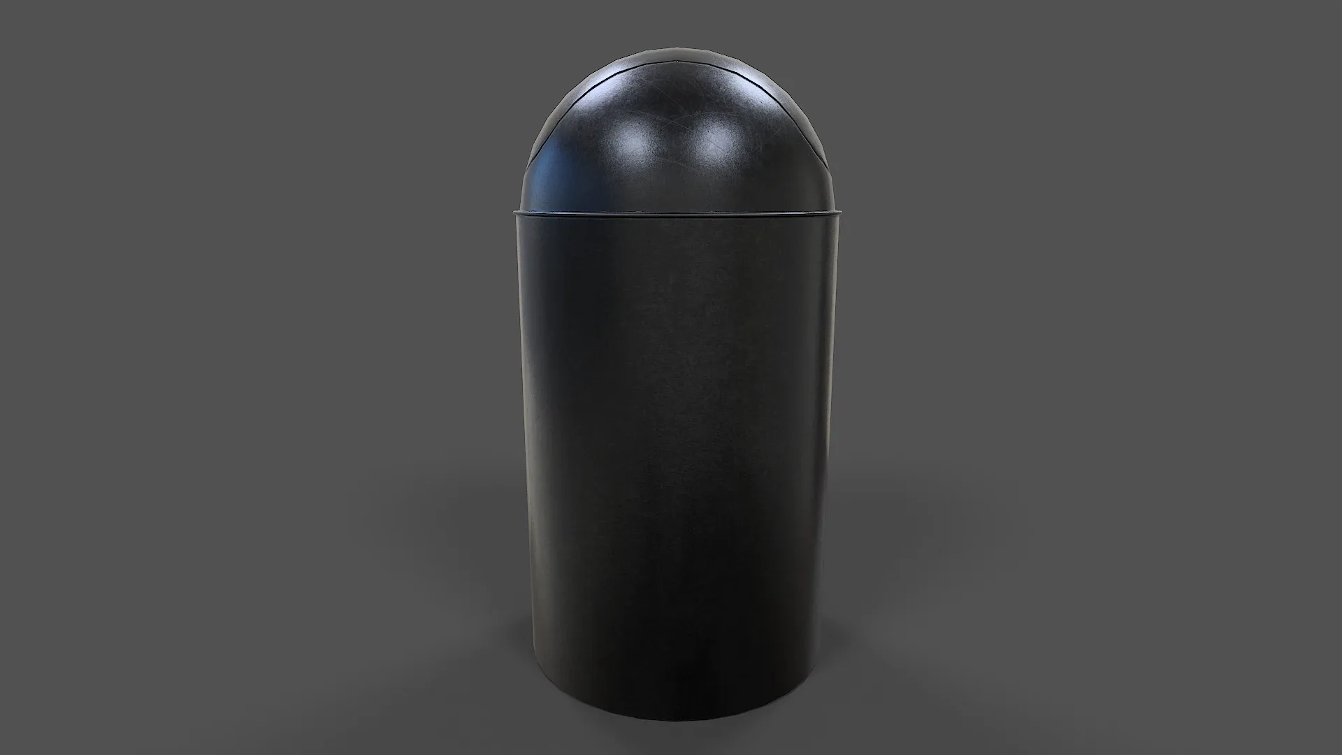 Trash Can V01 - Low Poly