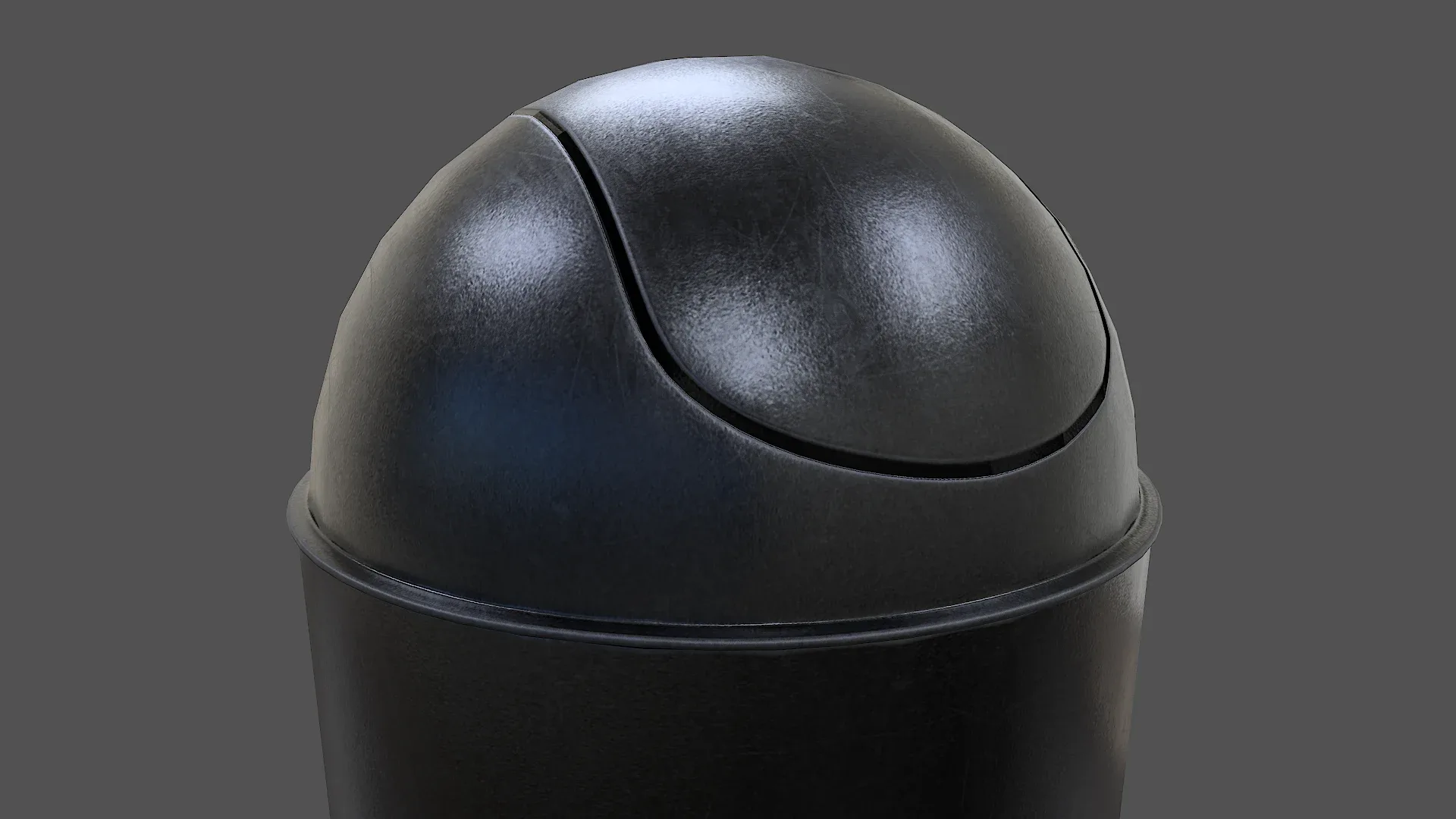 Trash Can V01 - Low Poly