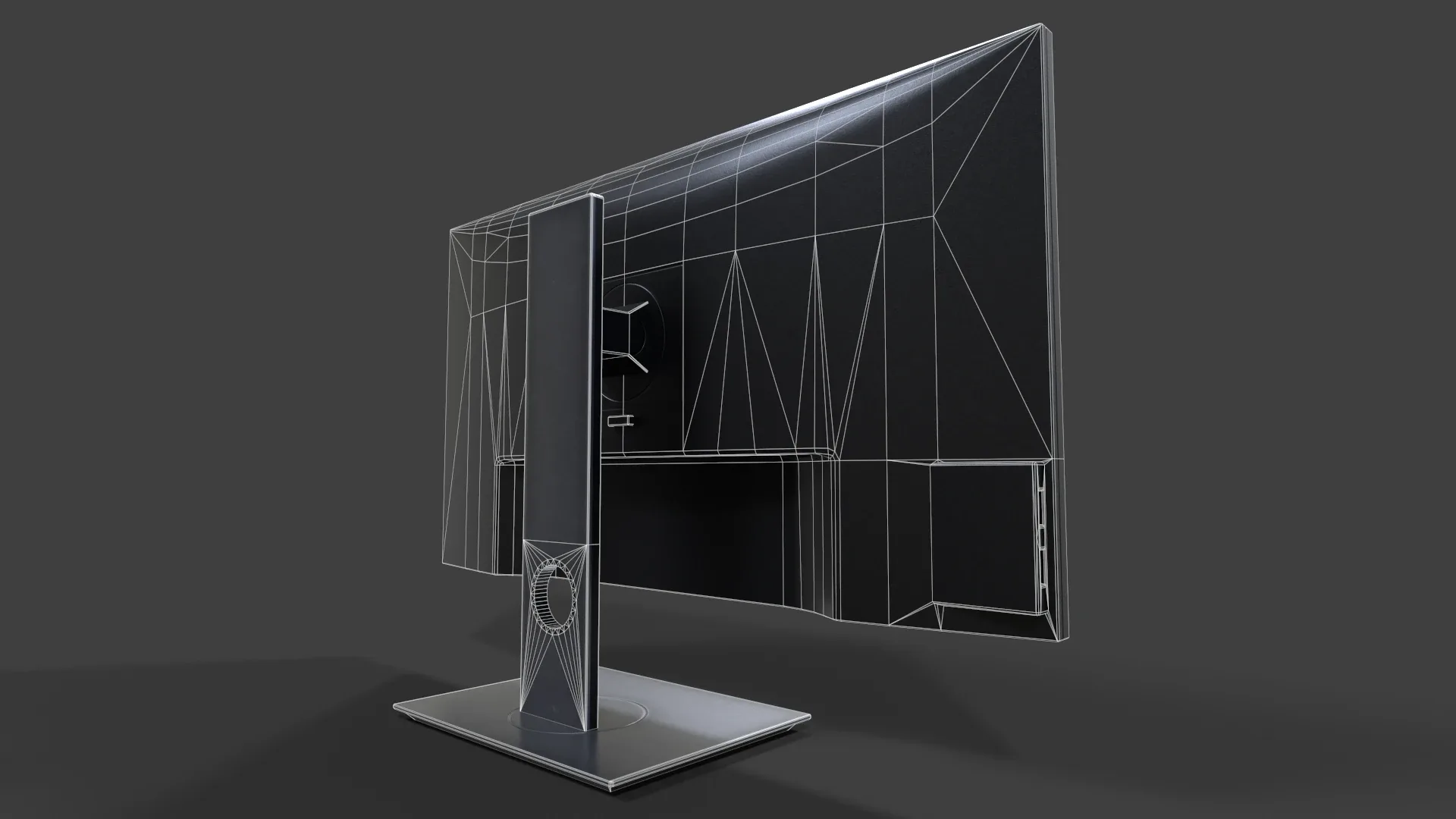 Monitor V01 - Low Poly