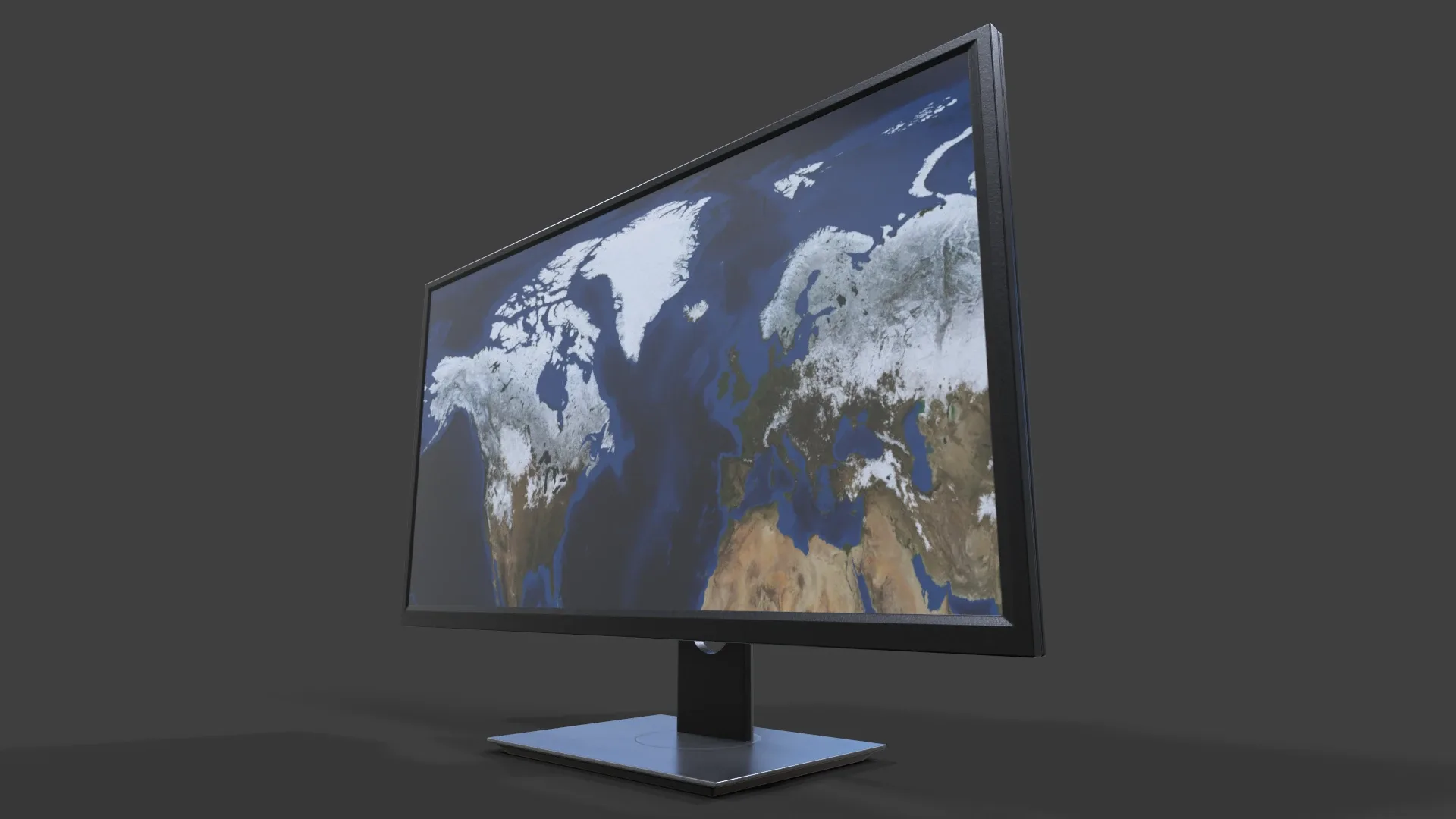 Monitor V01 - Low Poly