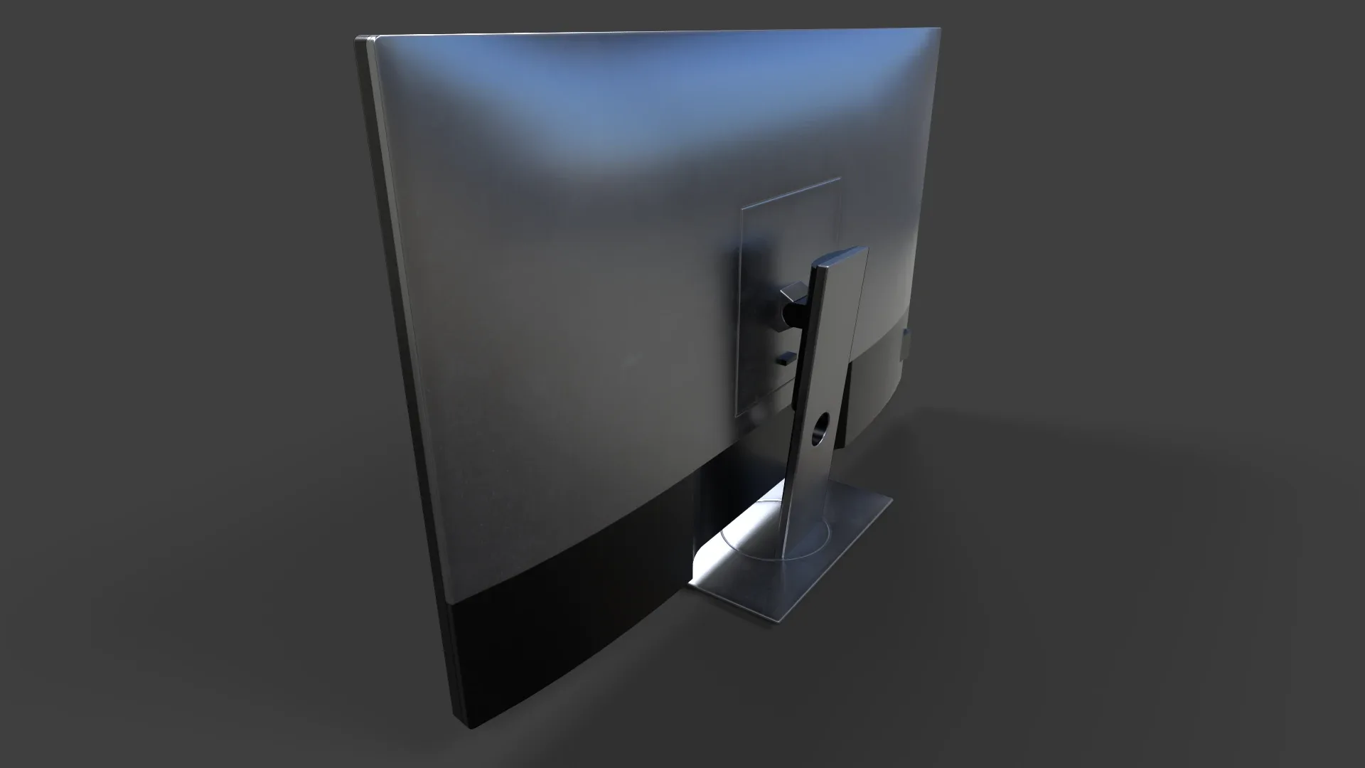 Monitor V02 - Low Poly