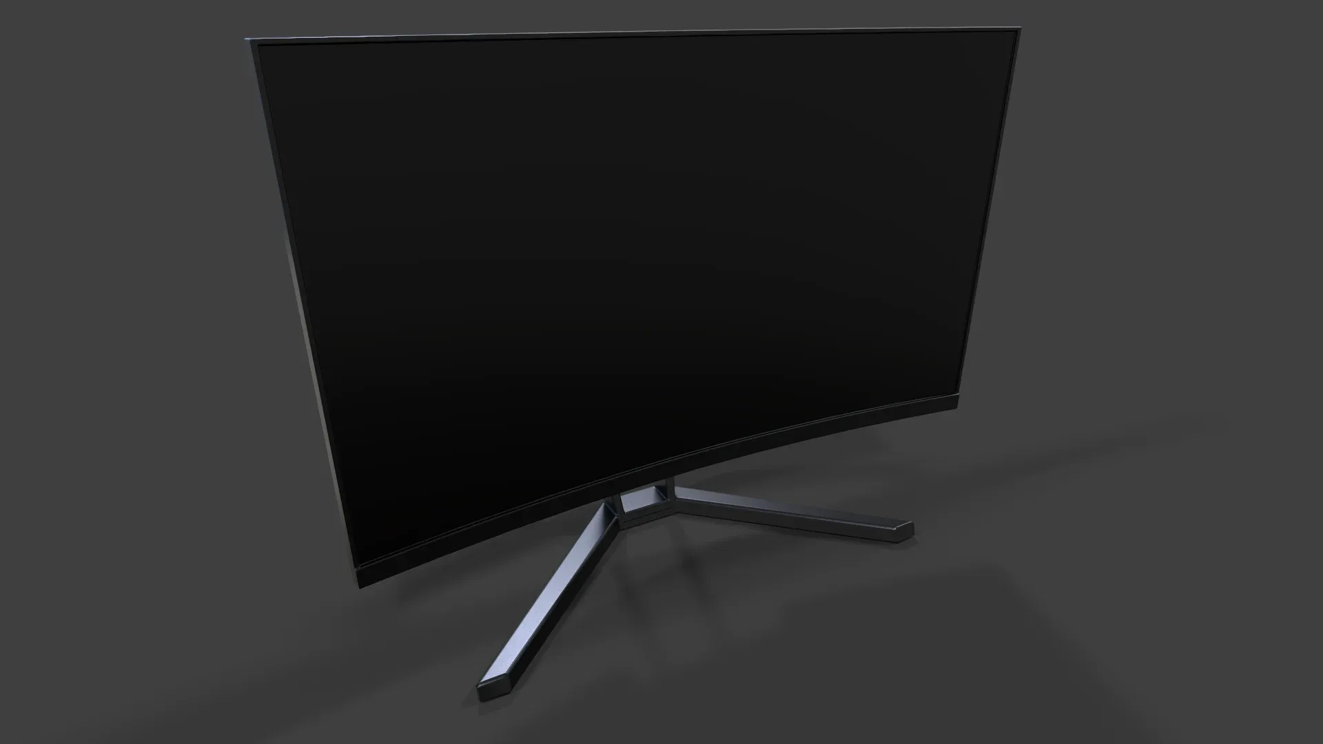 Monitor V03 - Low Poly