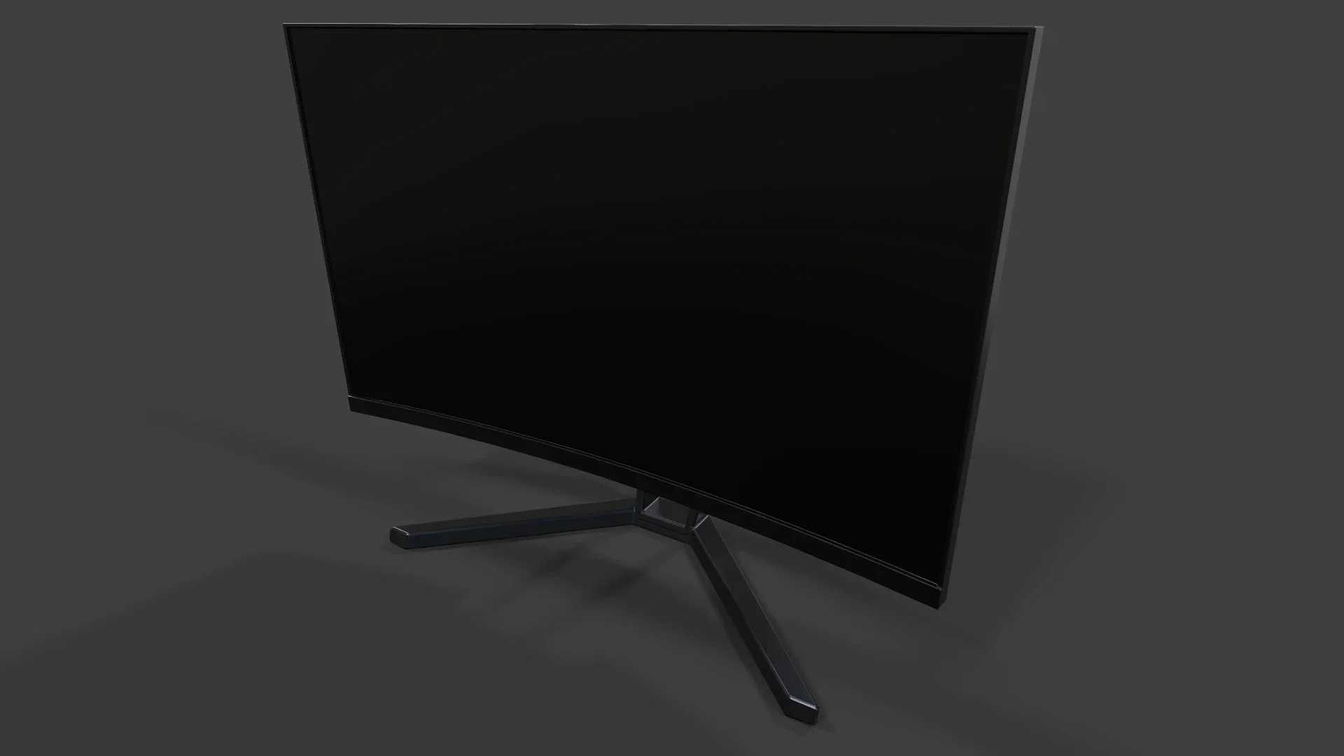 Monitor V03 - Low Poly