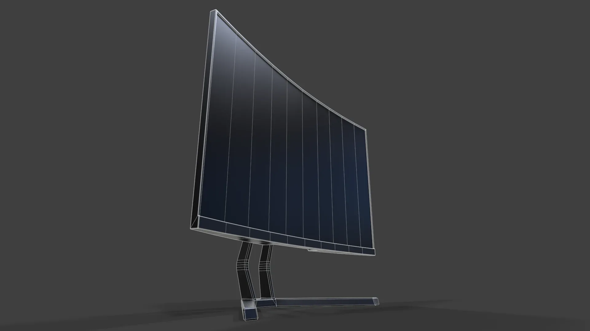 Monitor V03 - Low Poly