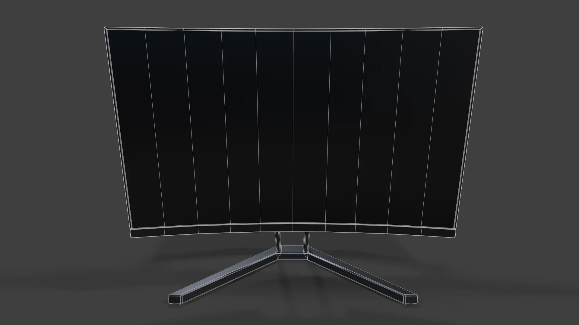 Monitor V03 - Low Poly