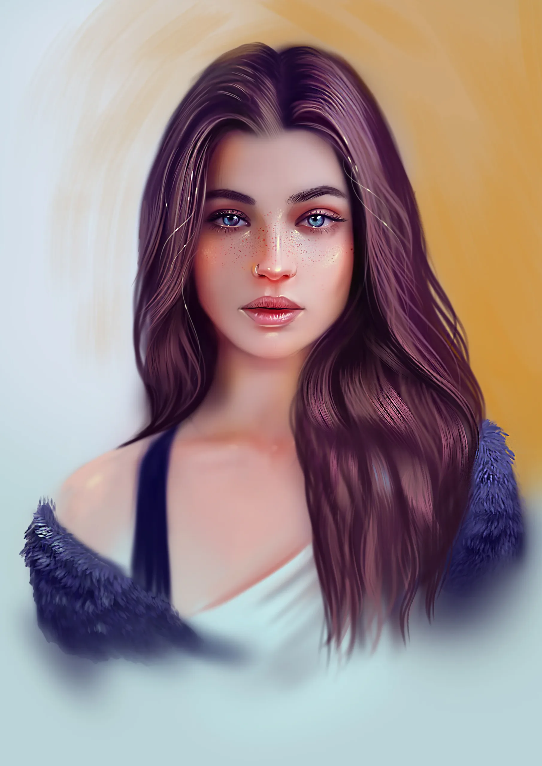 Portrait Painting Tutorial  in Photoshop Guides