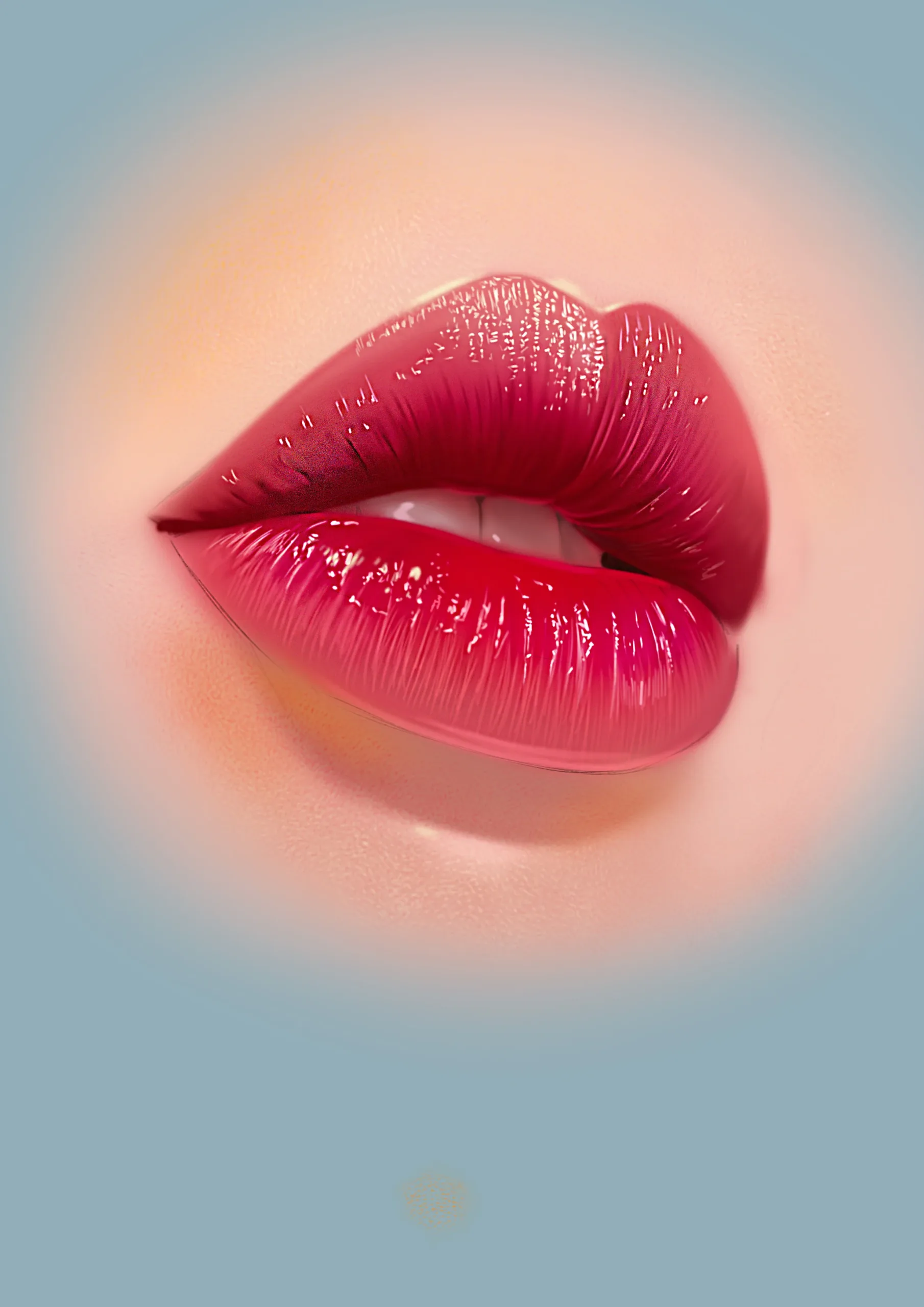 Lip Painting Tutorial in Photoshop Guides