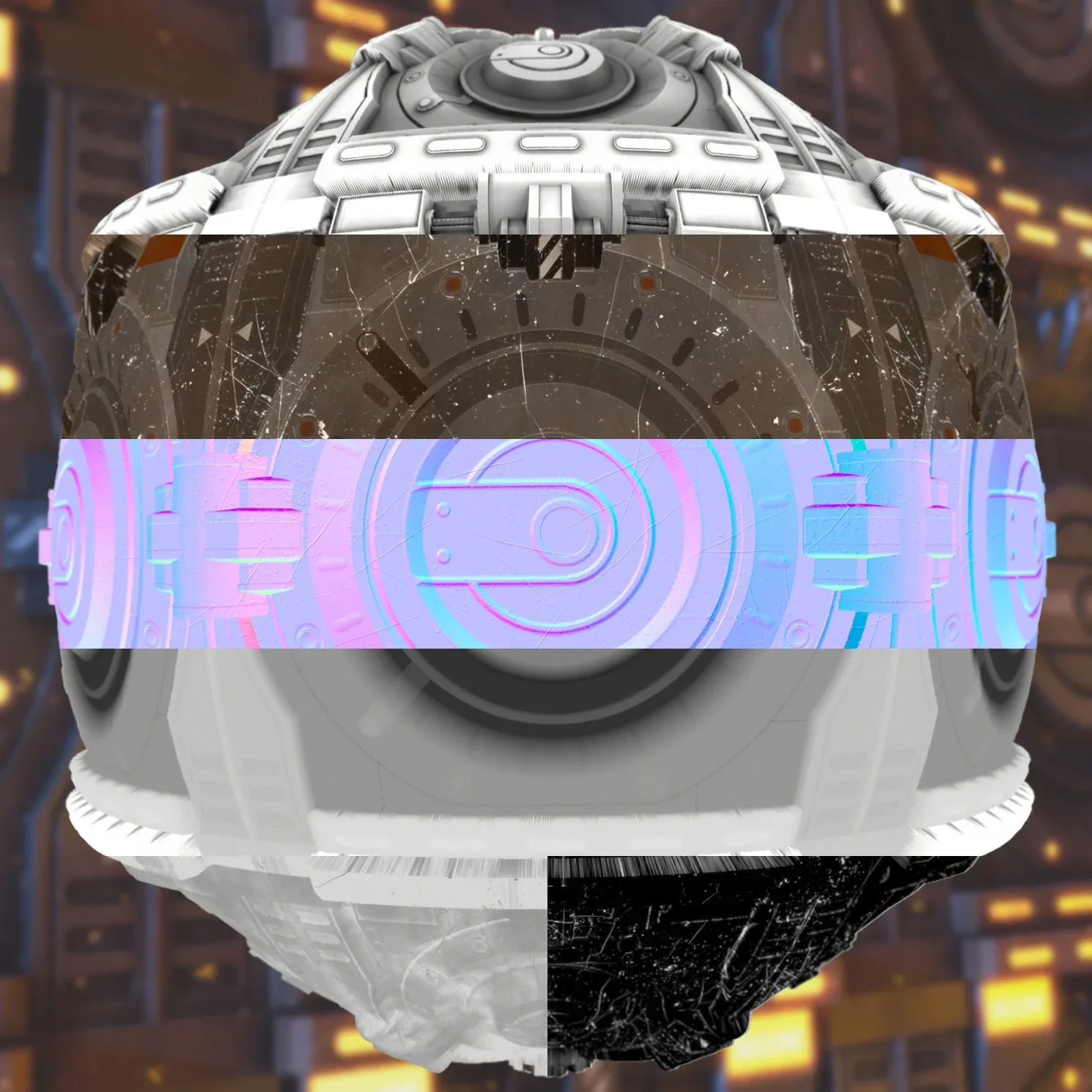 Heavy Blast Door | Substance Designer Tutorial