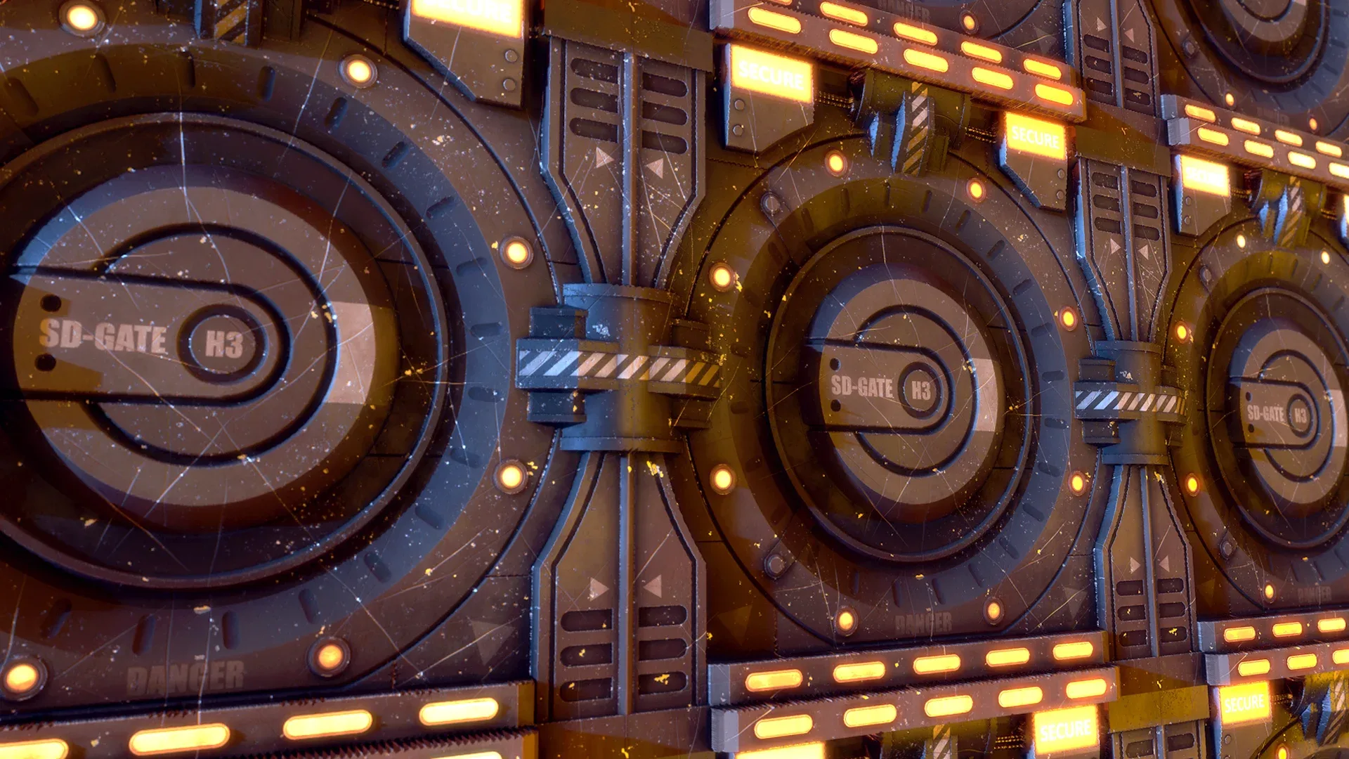 Heavy Blast Door | Substance Designer Tutorial