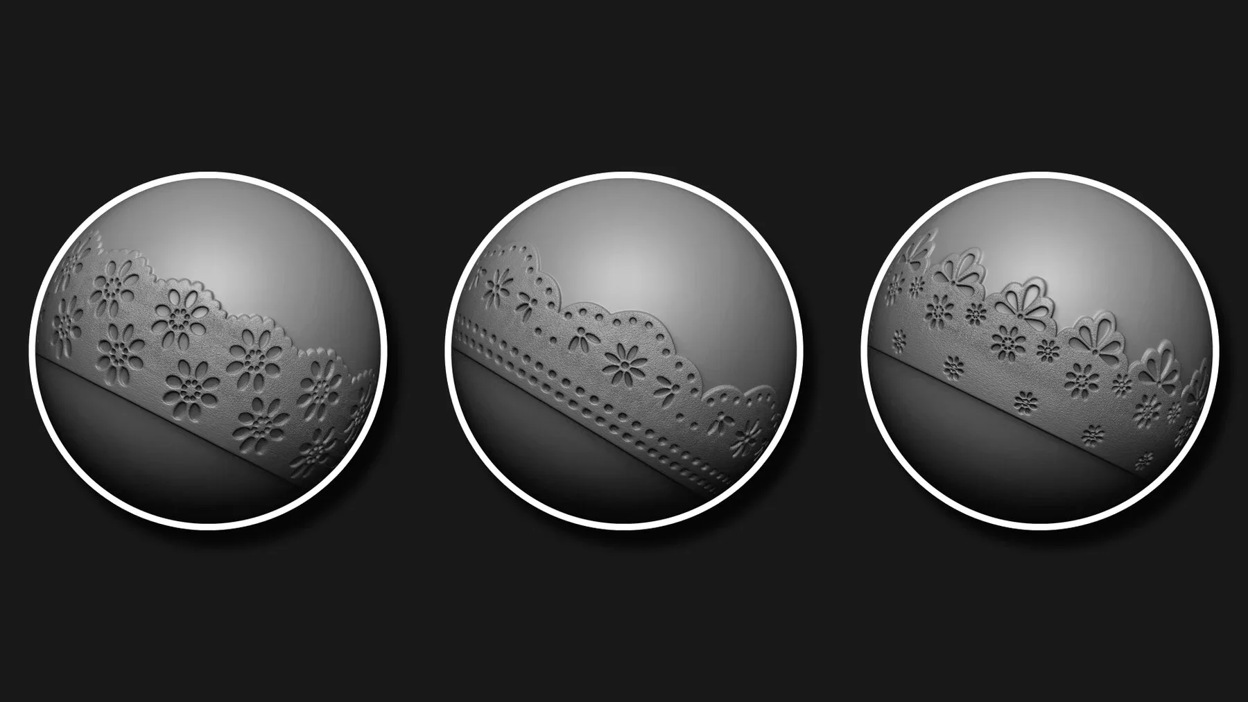 40 Cloth Details - Roll Brush Decorative + Alpha PSD + ZBP + SPPR + Video Tutorial_ Substance and Zbrush Vol04