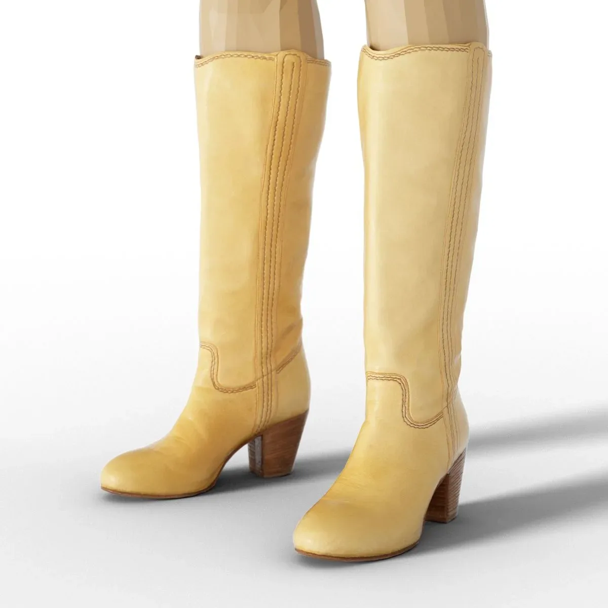 Boot Beige Women Footwear