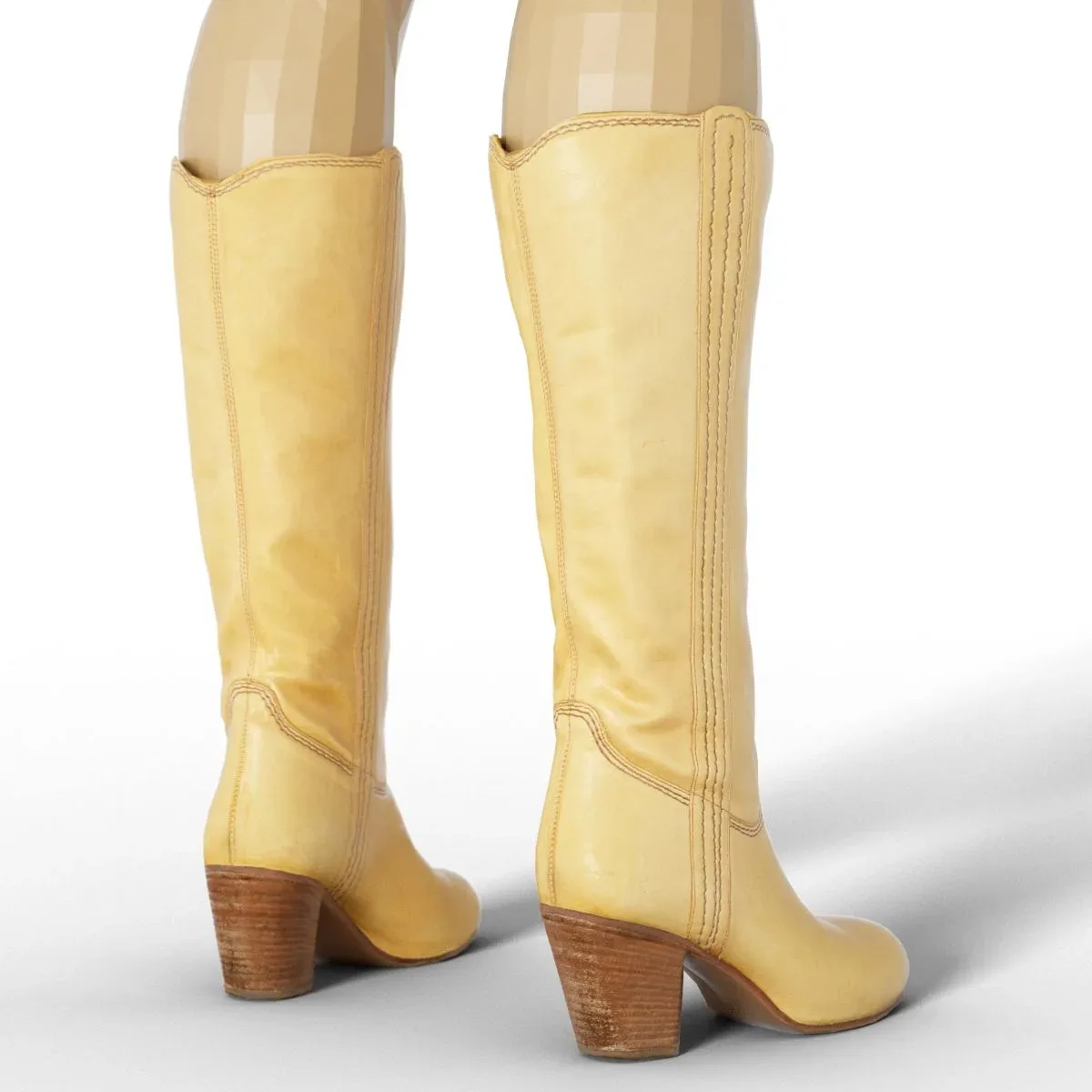 Boot Beige Women Footwear