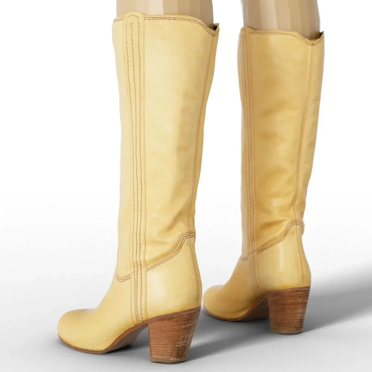 Boot Beige Women Footwear