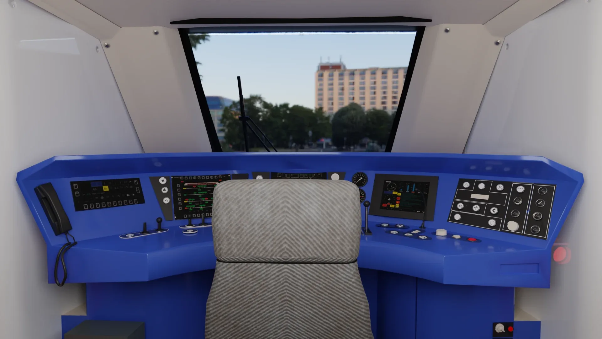 Bombardier TALENT Train sweg Rigged Animated